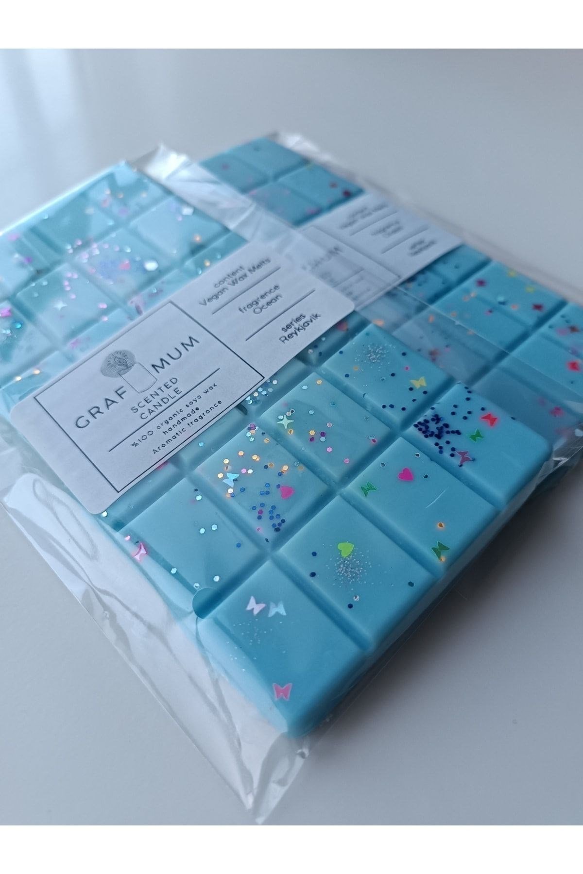 Buhurdanlık Koku Tableti %100 Soya Wax Melts Vegan Buhurdanlık Mum City Series Okyanus Kokulu