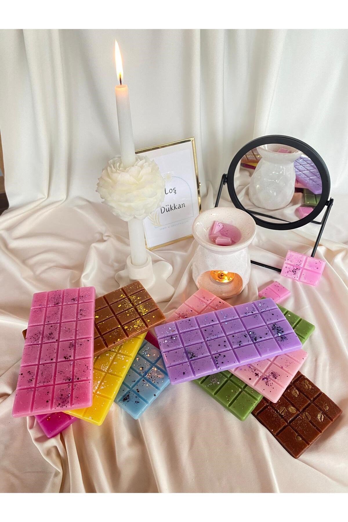 Buhurdanlık Koku Tableti %100 Soya Wax Melts Vegan Buhurdanlık Mumu Lavanta Kokulu