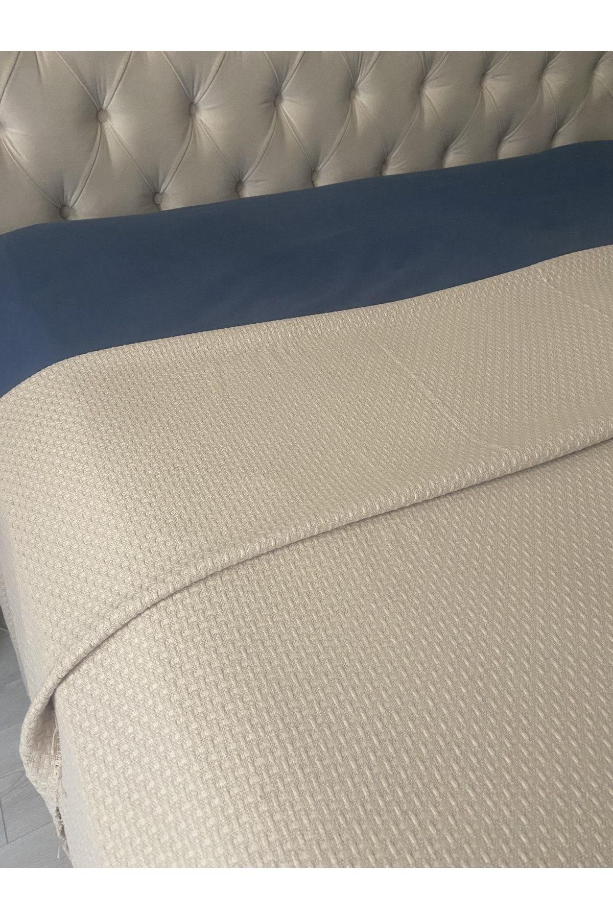 Çift Kişilik Pike %100 Pamuklu Lastikli Çarşaf Yastık Kılıfı Takım 4 Parça