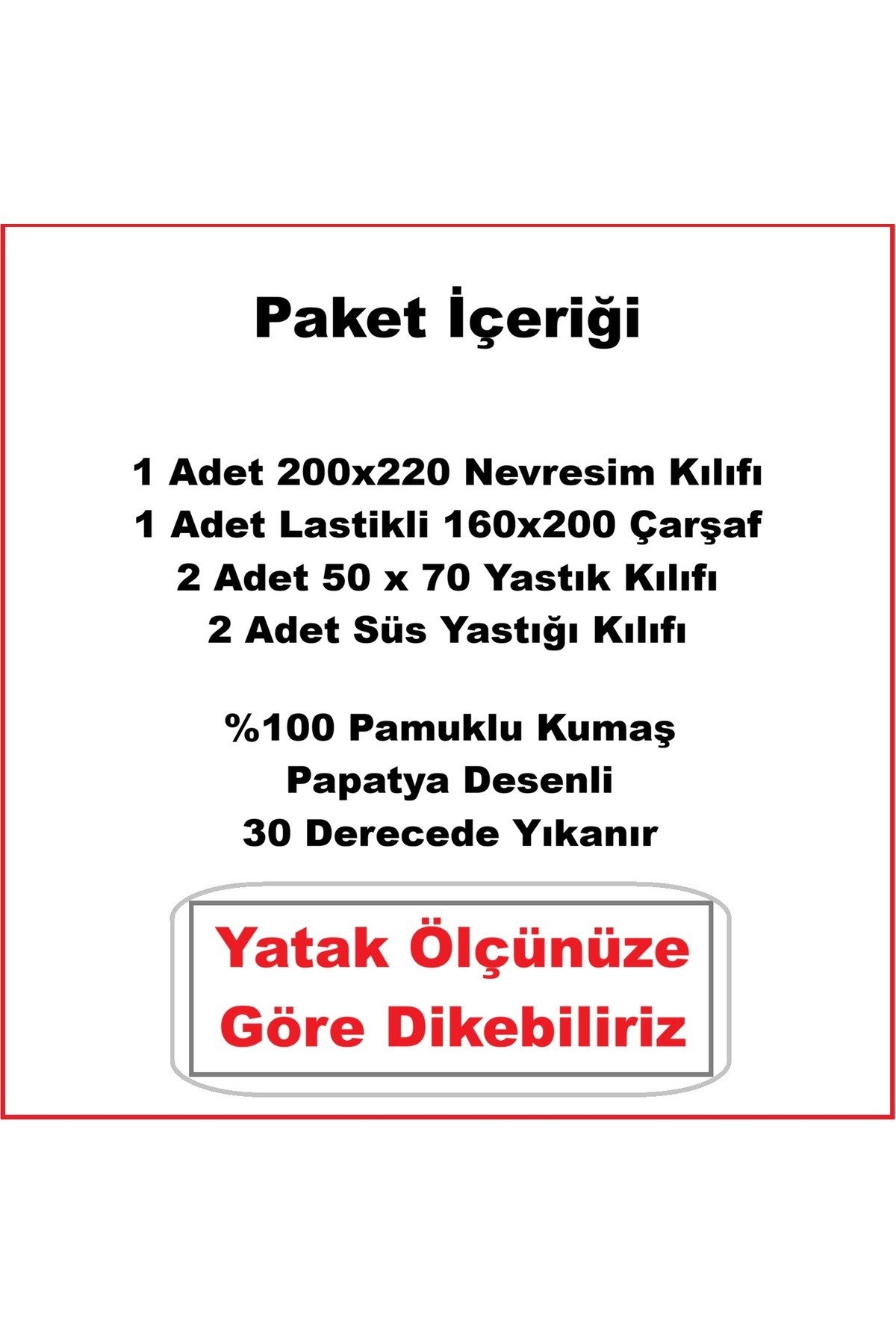 Damask Desenli %100 Pamuklu Çift Kişilik Nevresim Takımı 6 Parça - Kutulu