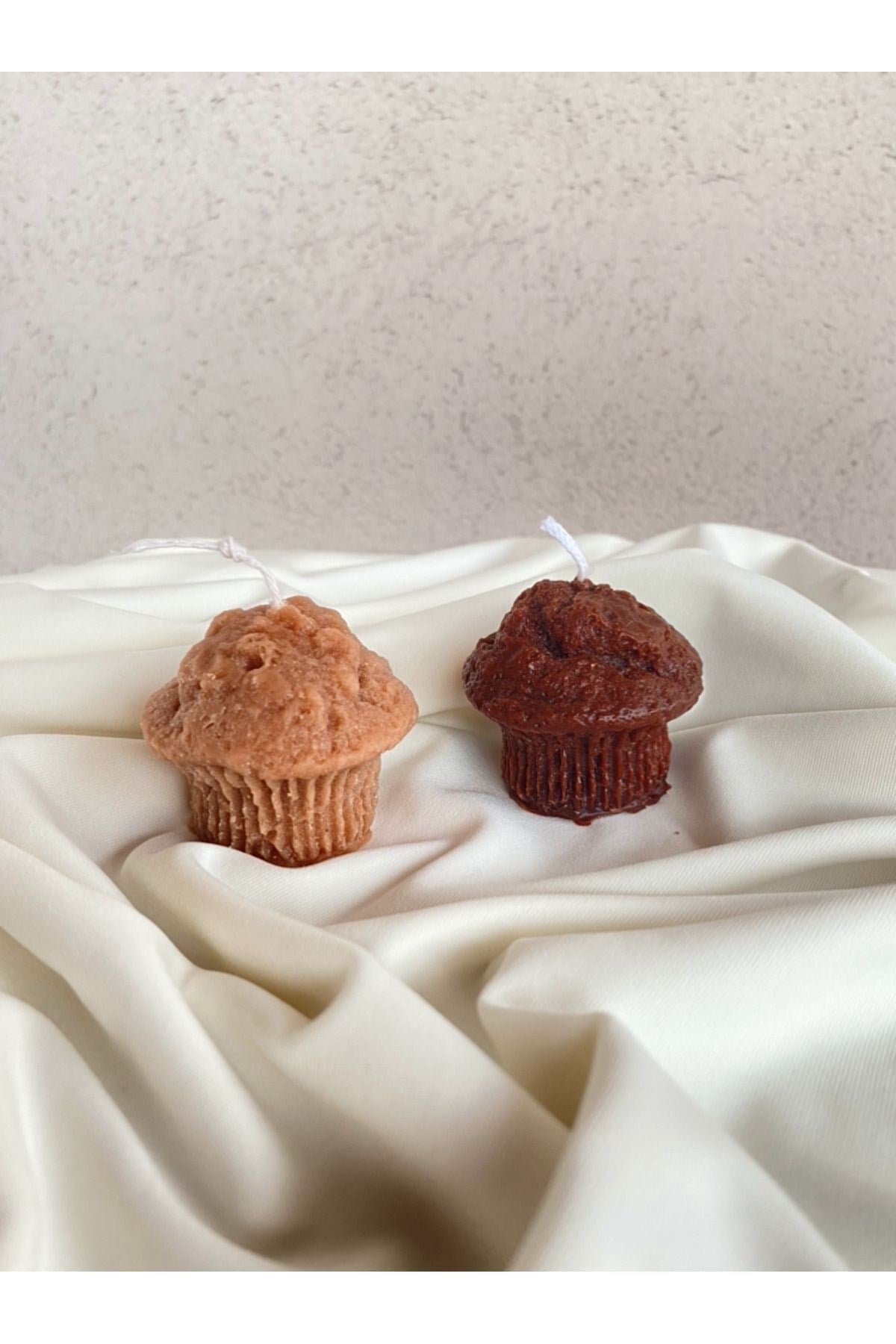 Muffin Tasarım Kek Mum 1 Adet