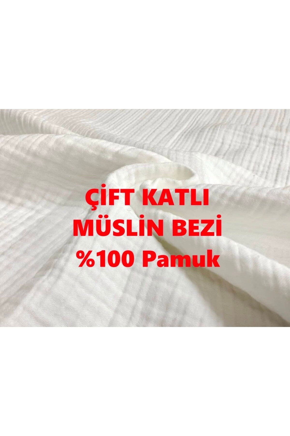 Organik Pamuklu, Şort,gömlek,pantolon,havlu,pijama Yapımına Uygun 2 Kat Müslin Bez 100x160cm