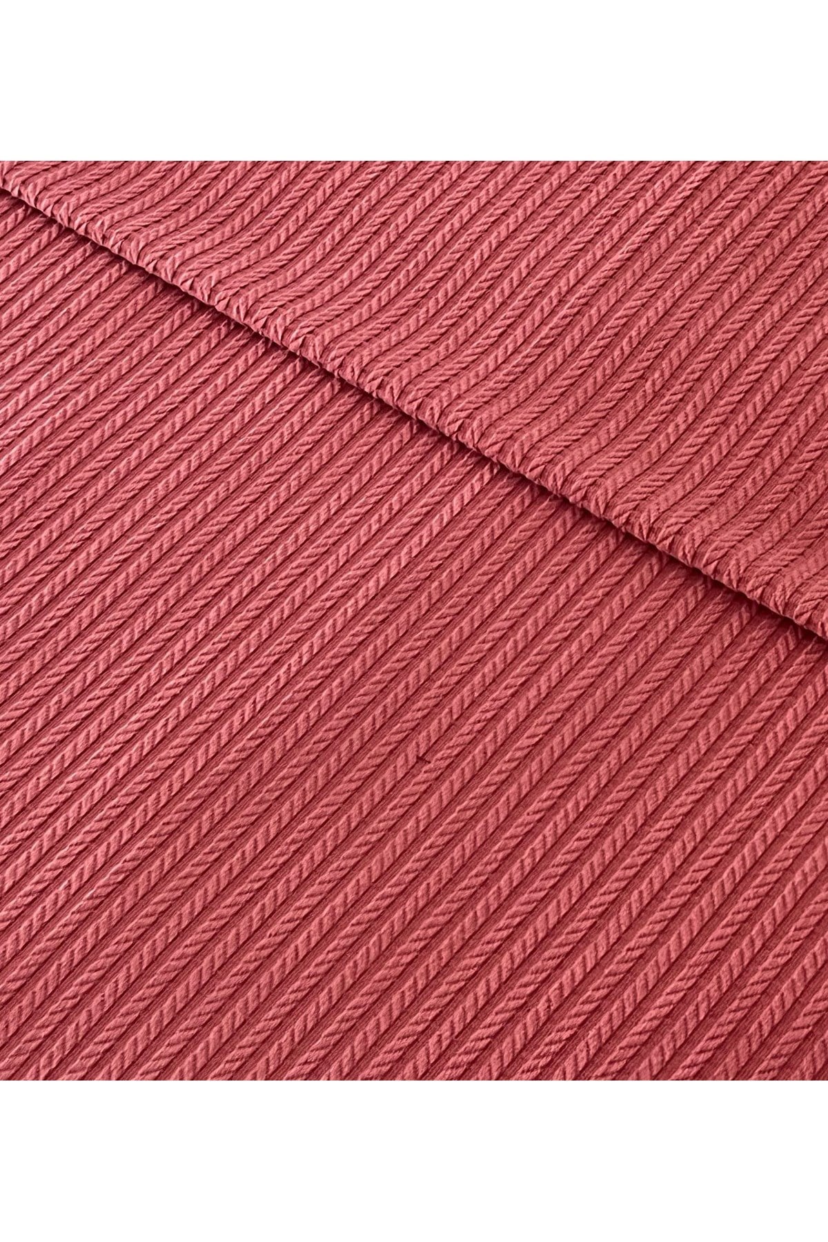 Pamuklu Örgü Desen Ponpon Detaylı Bebek Pikesi 80x115cm
