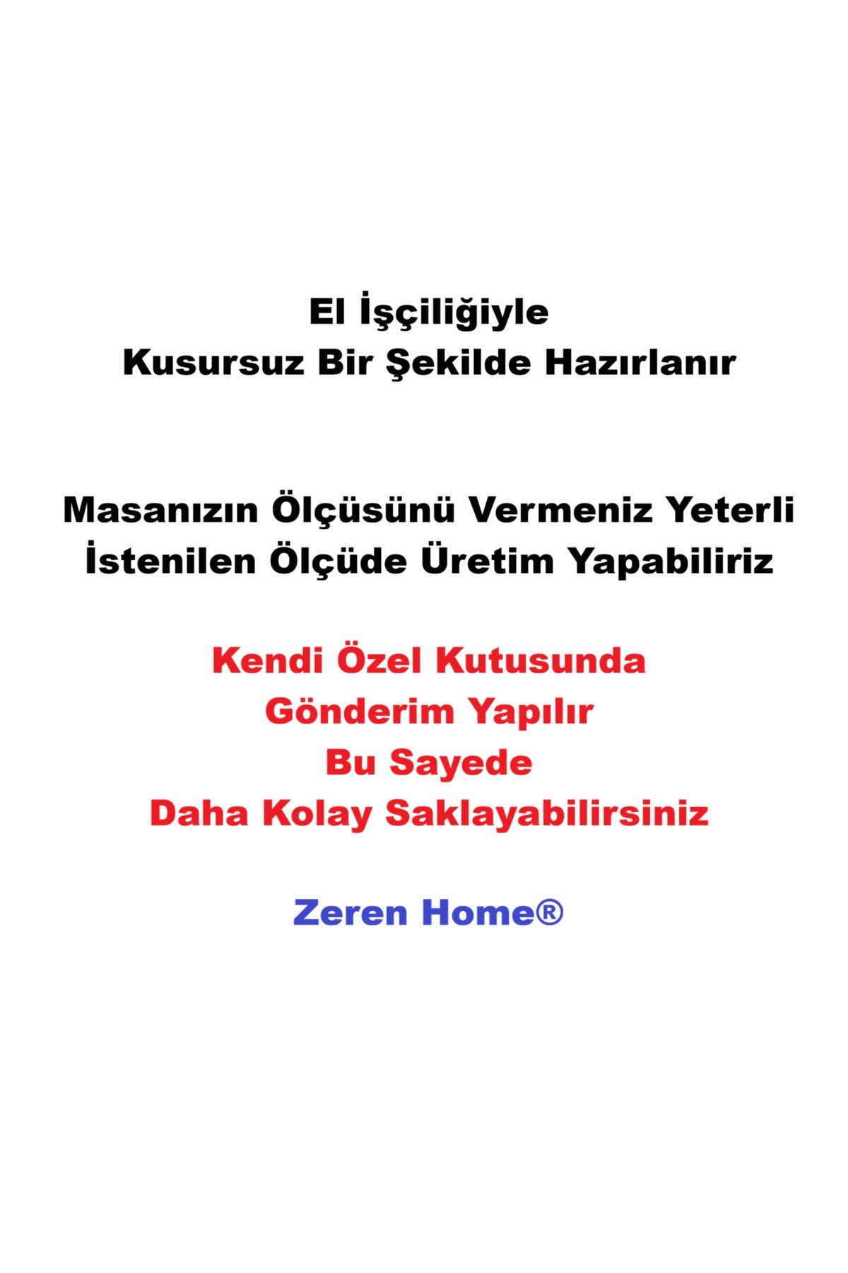 Piko Sarma Detaylı Masa Örtüsü - Runner Takım Kırık Beyaz (Kutulu)
