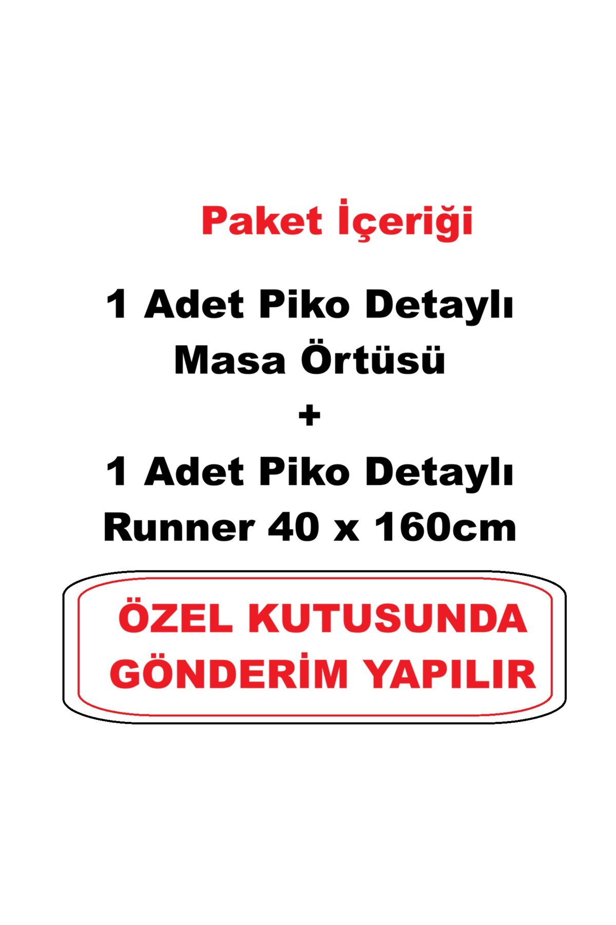 Piko Sarma Gold Detaylı Masa Örtüsü - Runner Takım Lacivert (Kutulu)