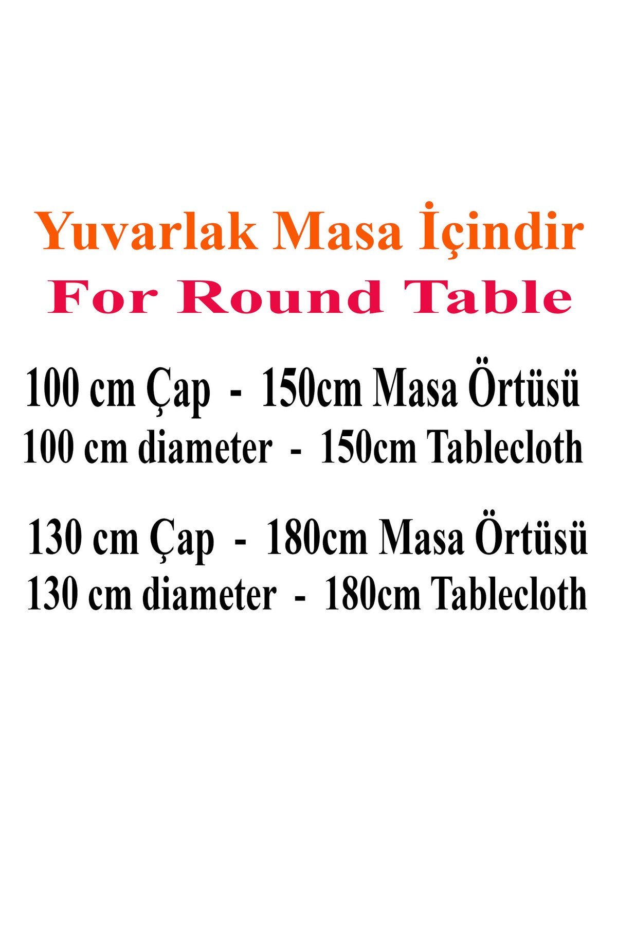 Saçak Püskül Detaylı Sıvı Geçirmez Yuvarlak Masa Örtüsü