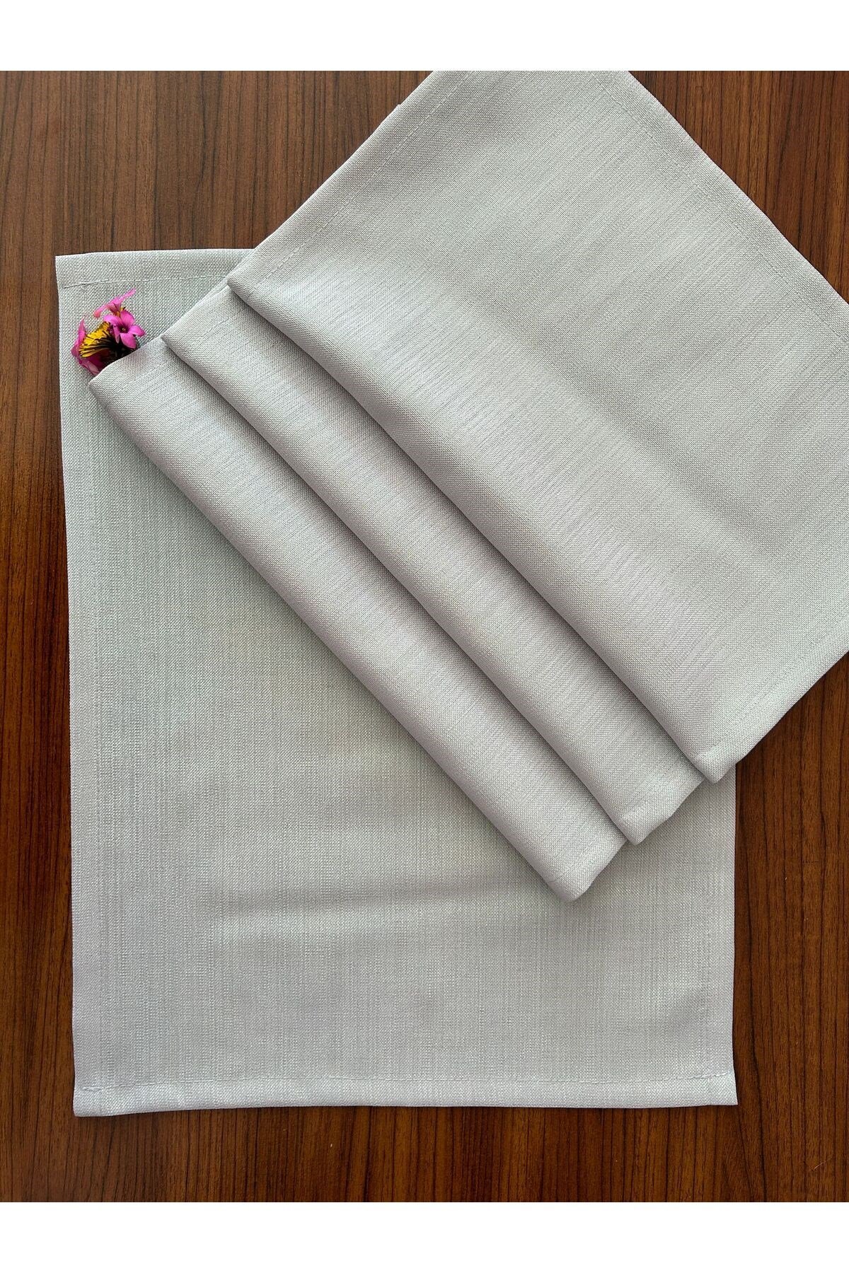 Simli Amerikan Servis Gri 4 Adet 35x45