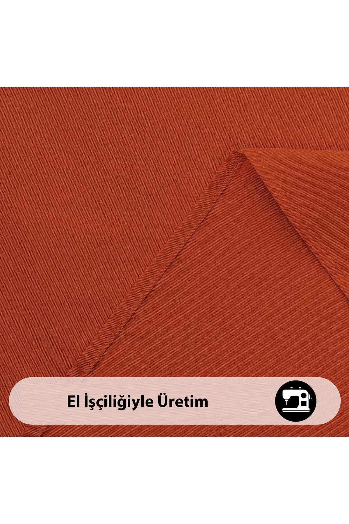 Sıvı Geçirmez Dertsiz Masa Örtüsü Kiremit