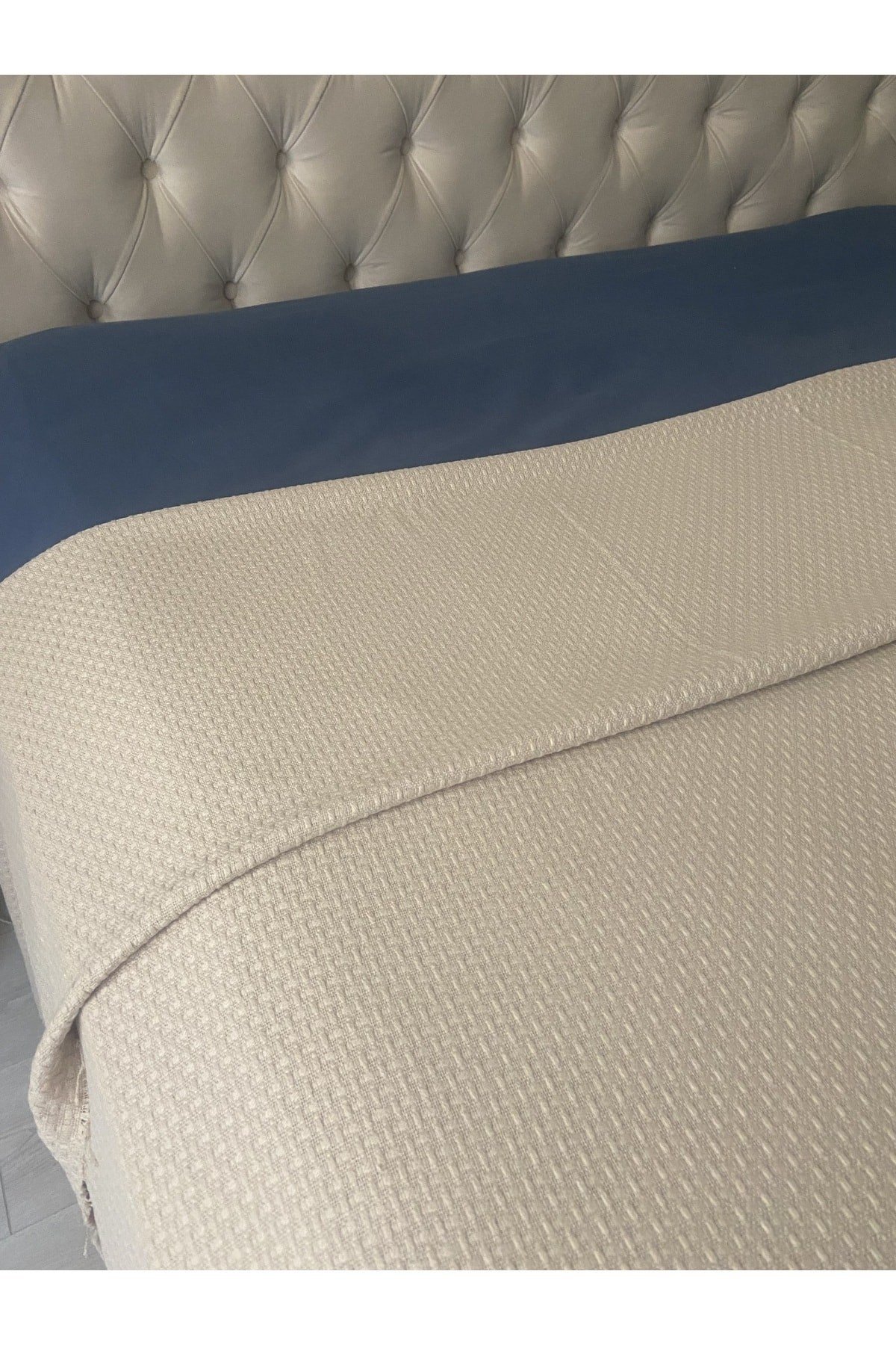 Tek Kişilik Pike %100 Pamuklu Lastikli Çarşaf Yastık Kılıfı Takım 3 Parça