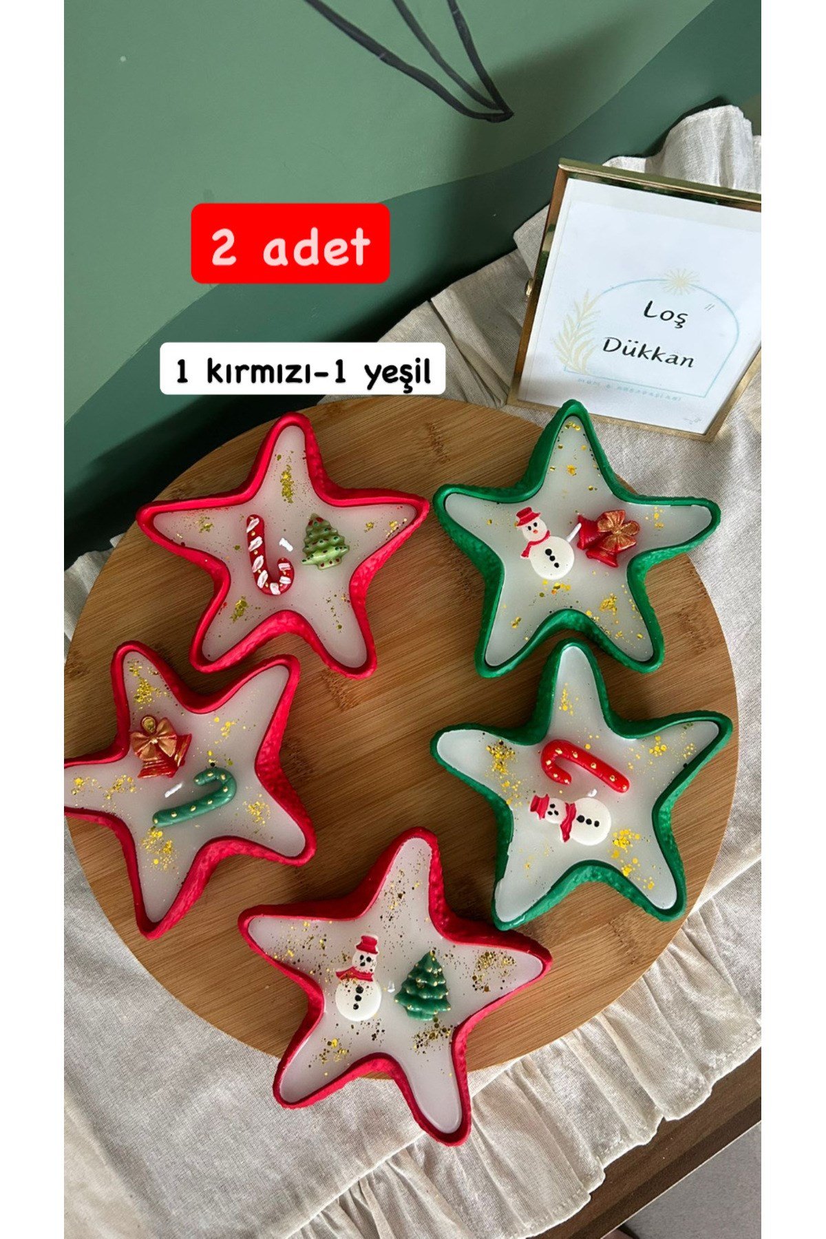 Yılbaşı Mumu Yılbaşı hediyesi