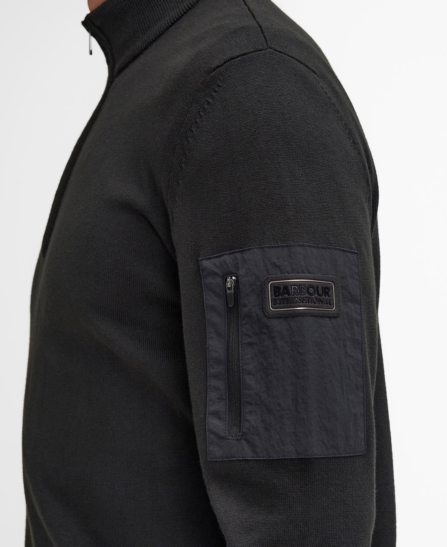 B.Intl Blades Pamuklu Yarım Fermuarlı Kazak