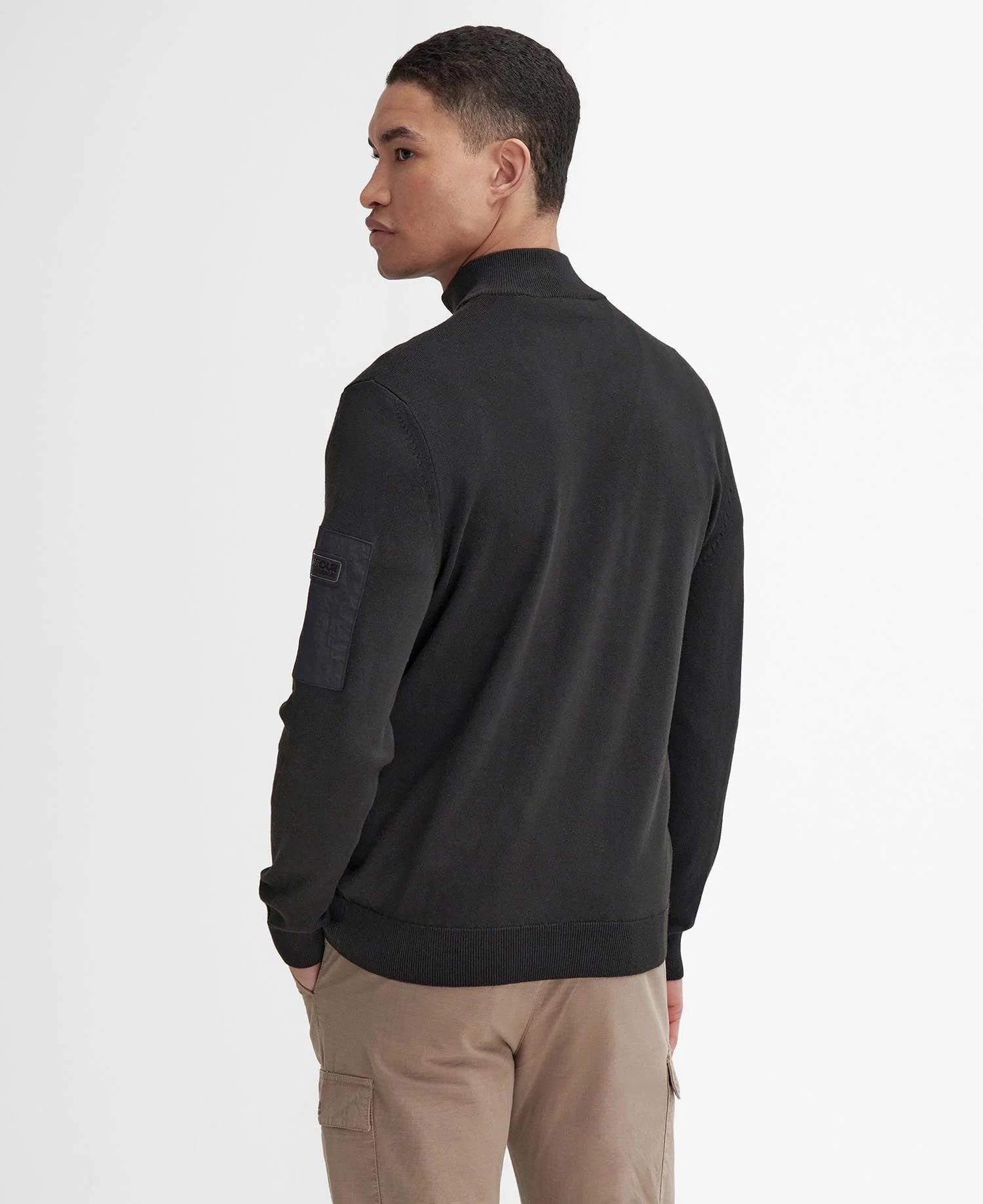 B.Intl Blades Pamuklu Yarım Fermuarlı Kazak