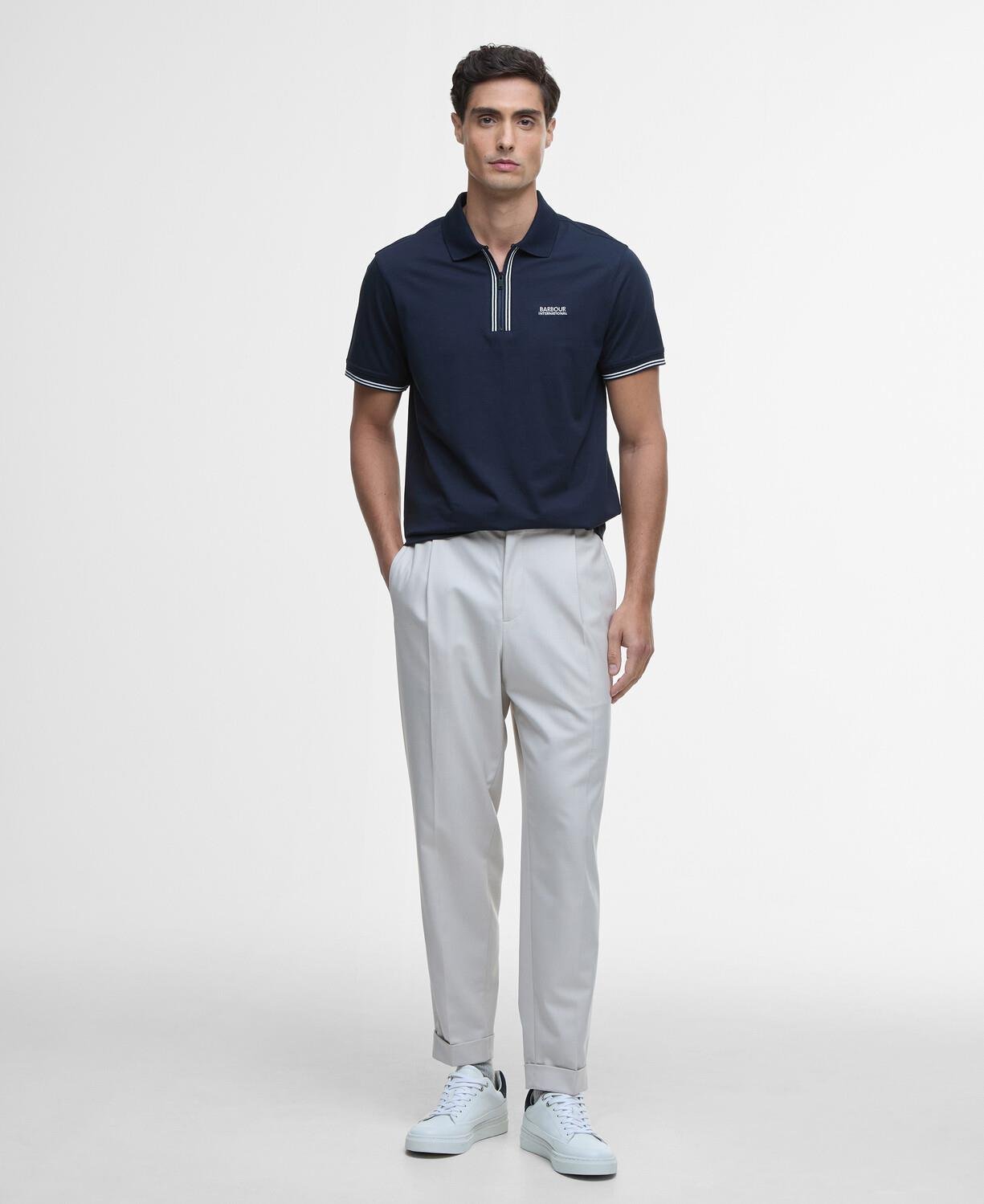 B.Intl Ollie Twin Tipped Placket Polo Yaka