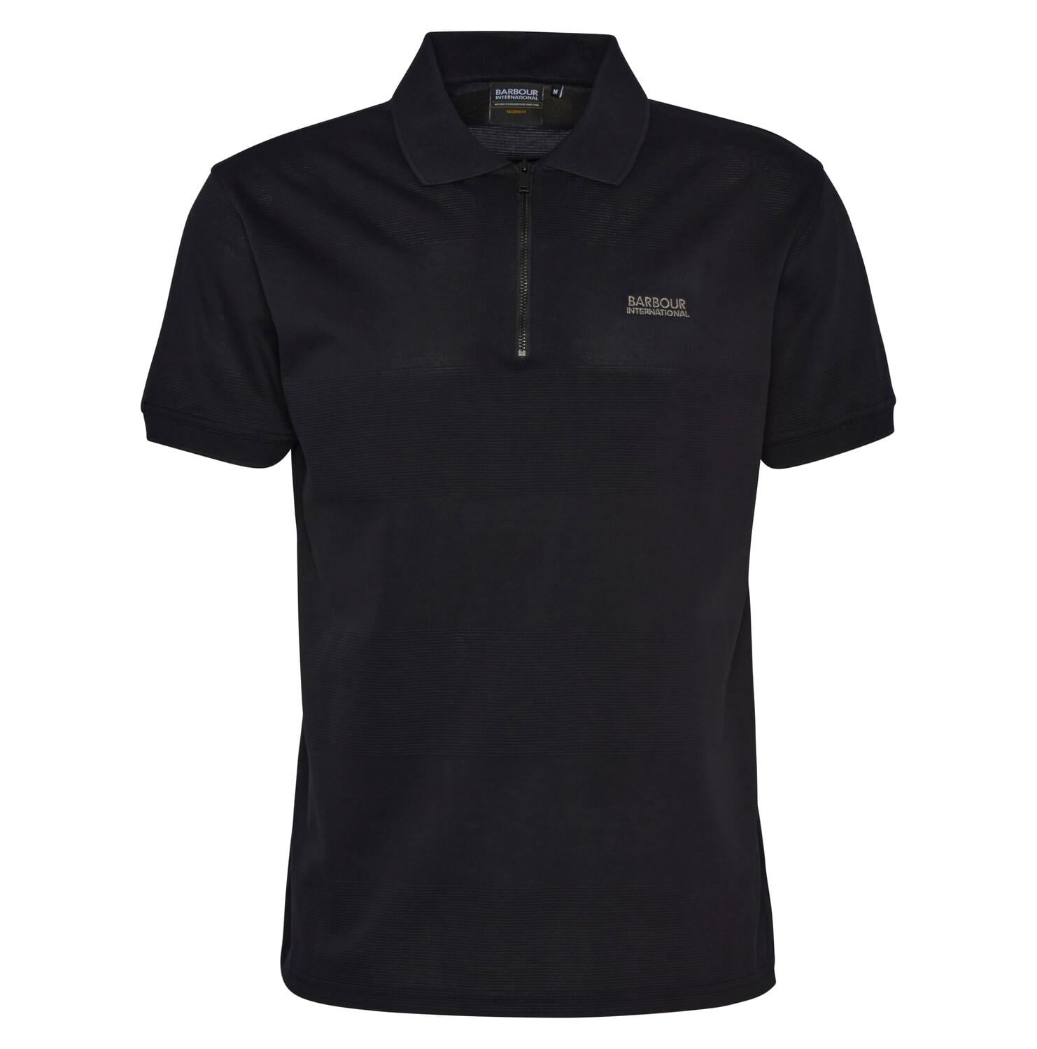 B.Intl Chapter Jacquard Texture Polo Yaka