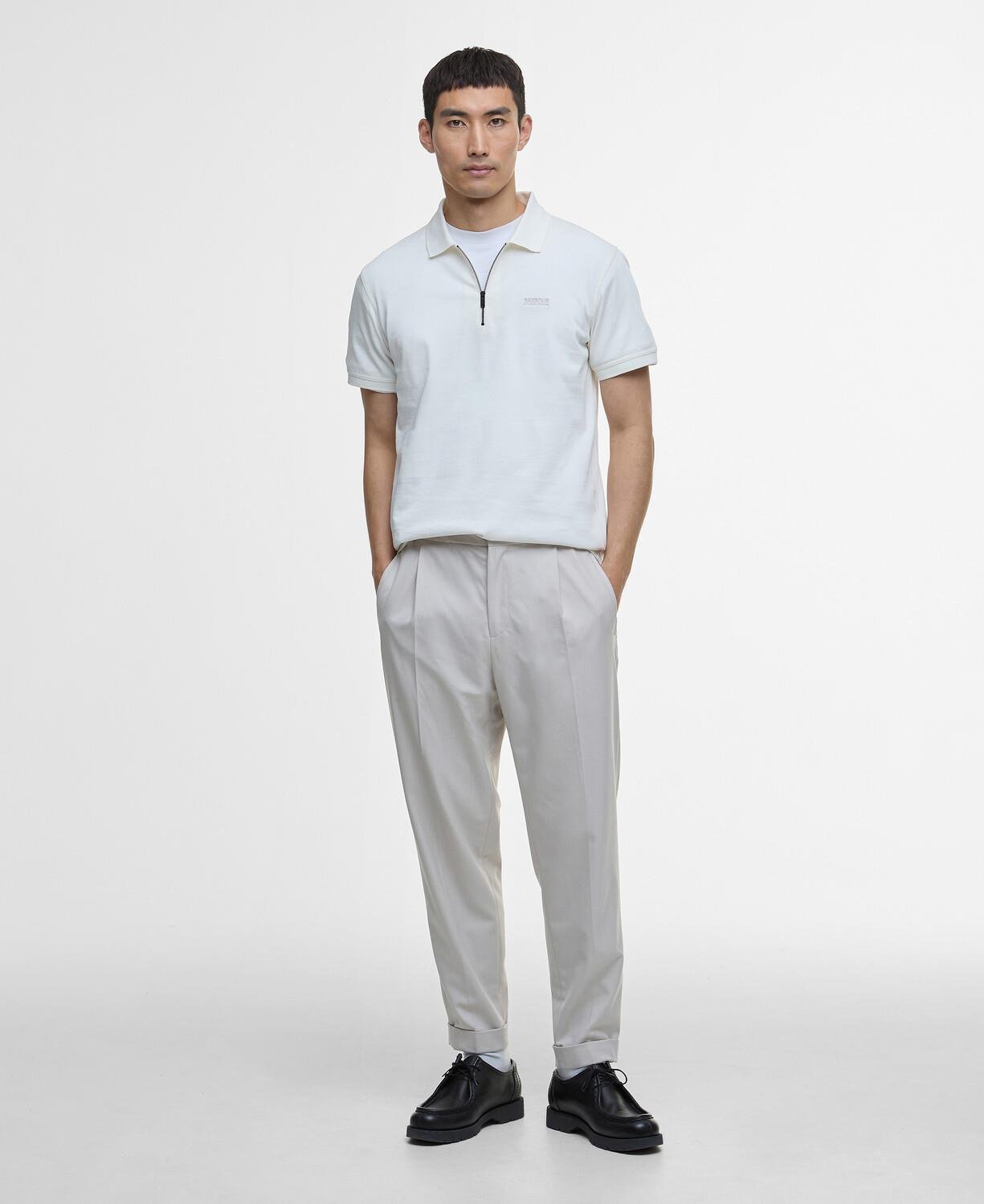 B.Intl Chapter Jacquard Texture Polo Yaka