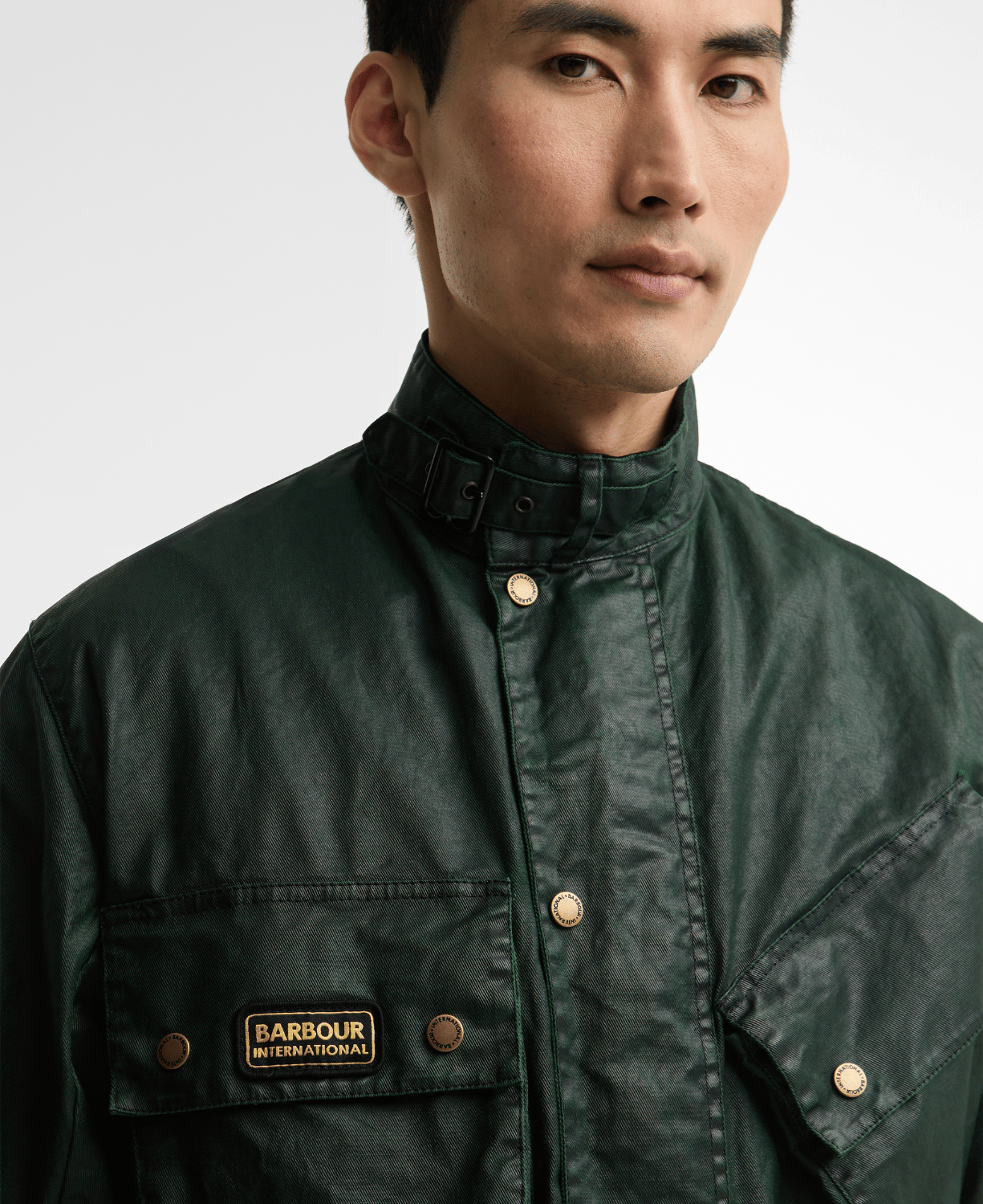 B.Intl Distressed 90th Anniversary Casual Ceket