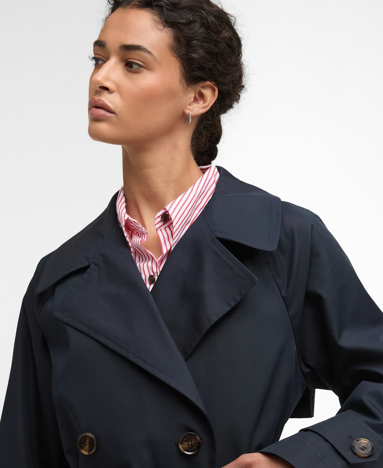 Barbour Adare Trench Showerproof Ceket