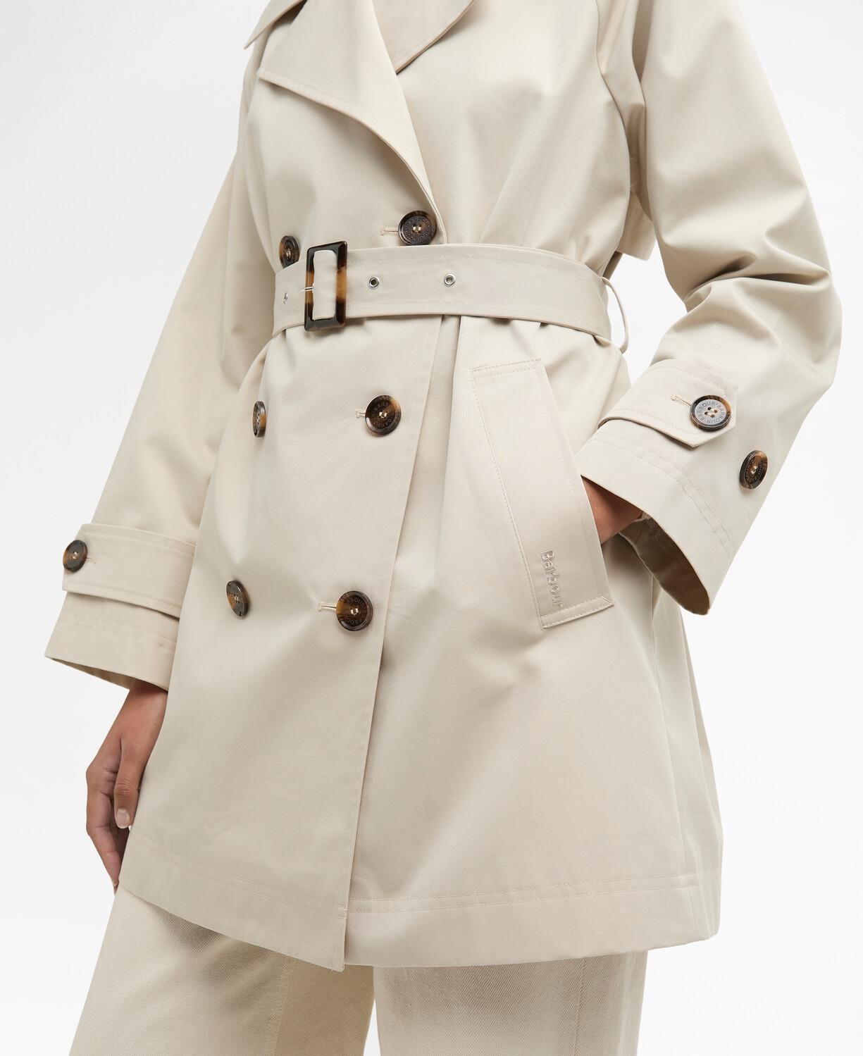 Barbour Adare Trench Showerproof Ceket