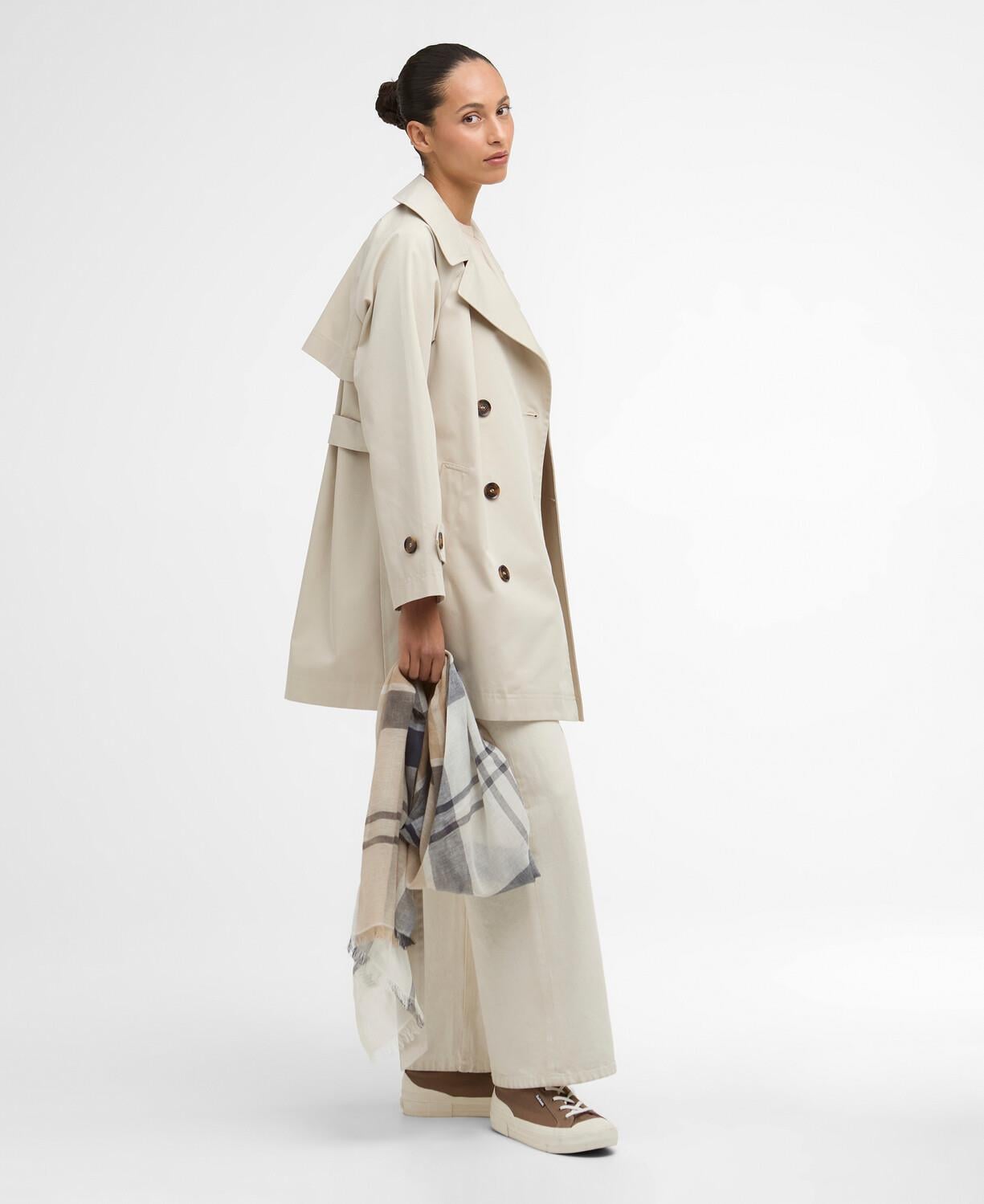 Barbour Adare Trench Showerproof Ceket