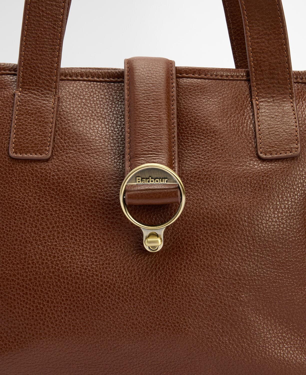 Barbour Alder Deri Kol Çantası