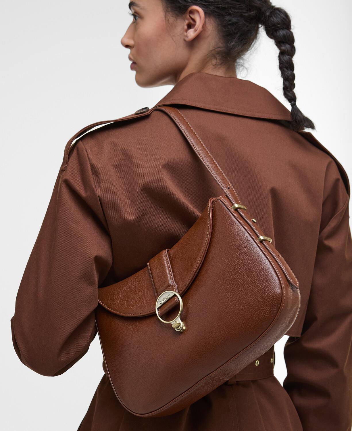 Barbour Alder Deri Kol Çantasıı