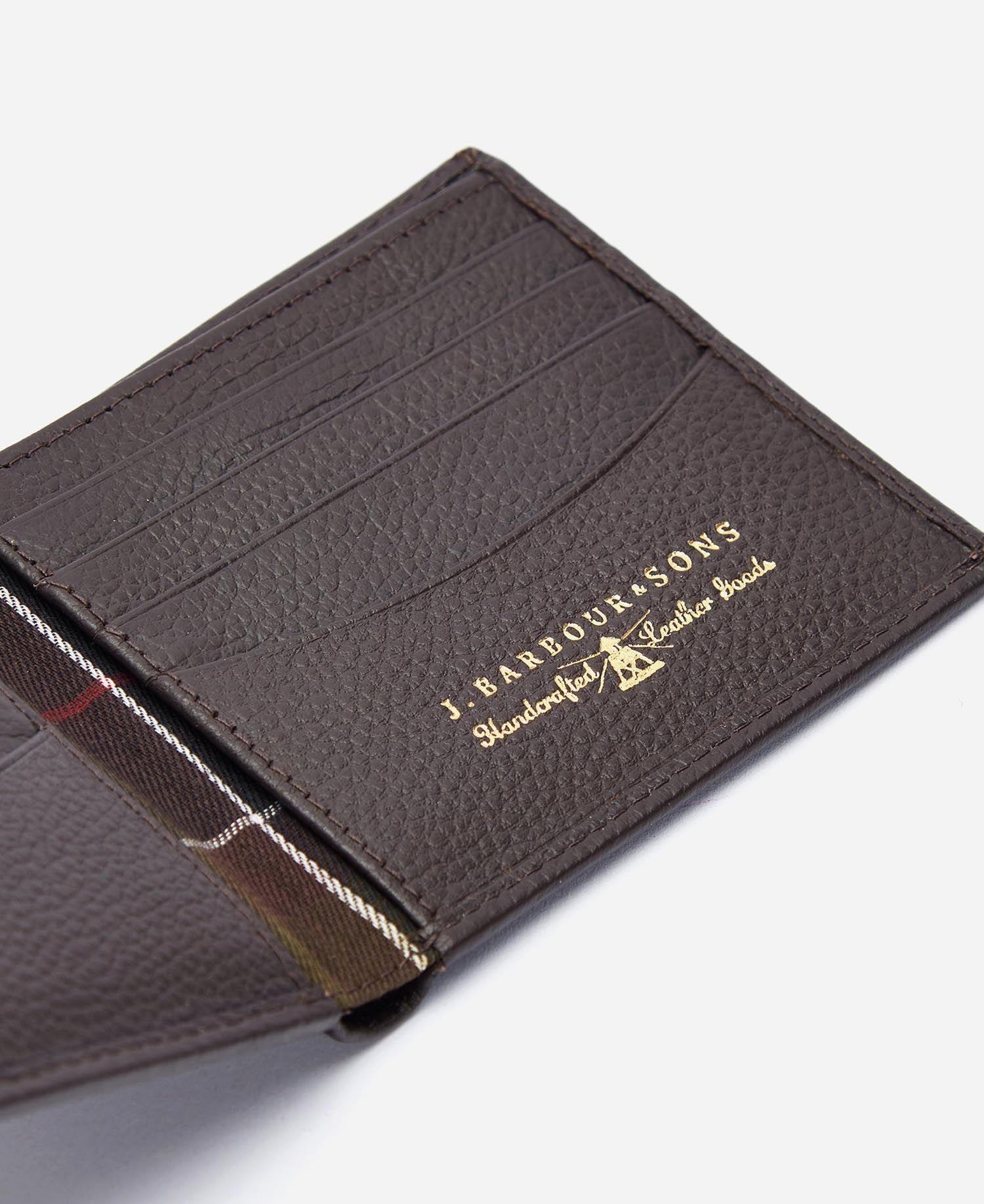 Barbour Amble Gerçek Deri Billfold Cüzdan