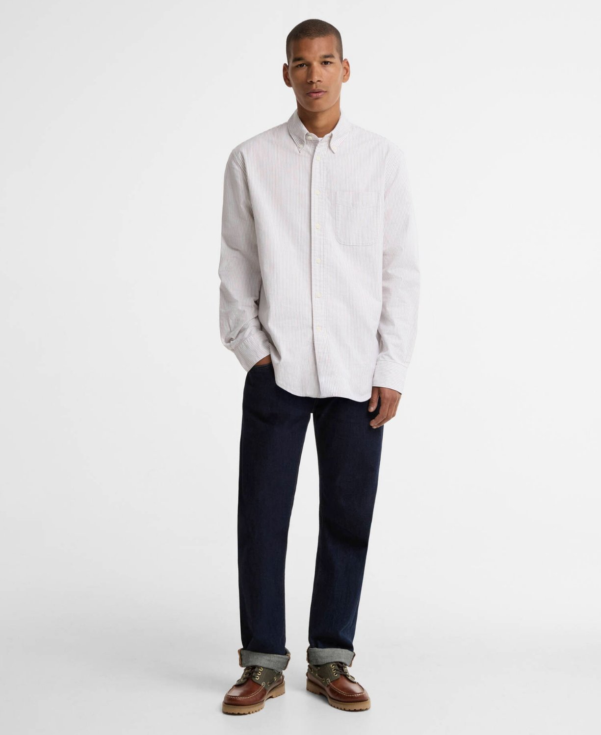 Barbour Authentic Striped Oxford Gömlek