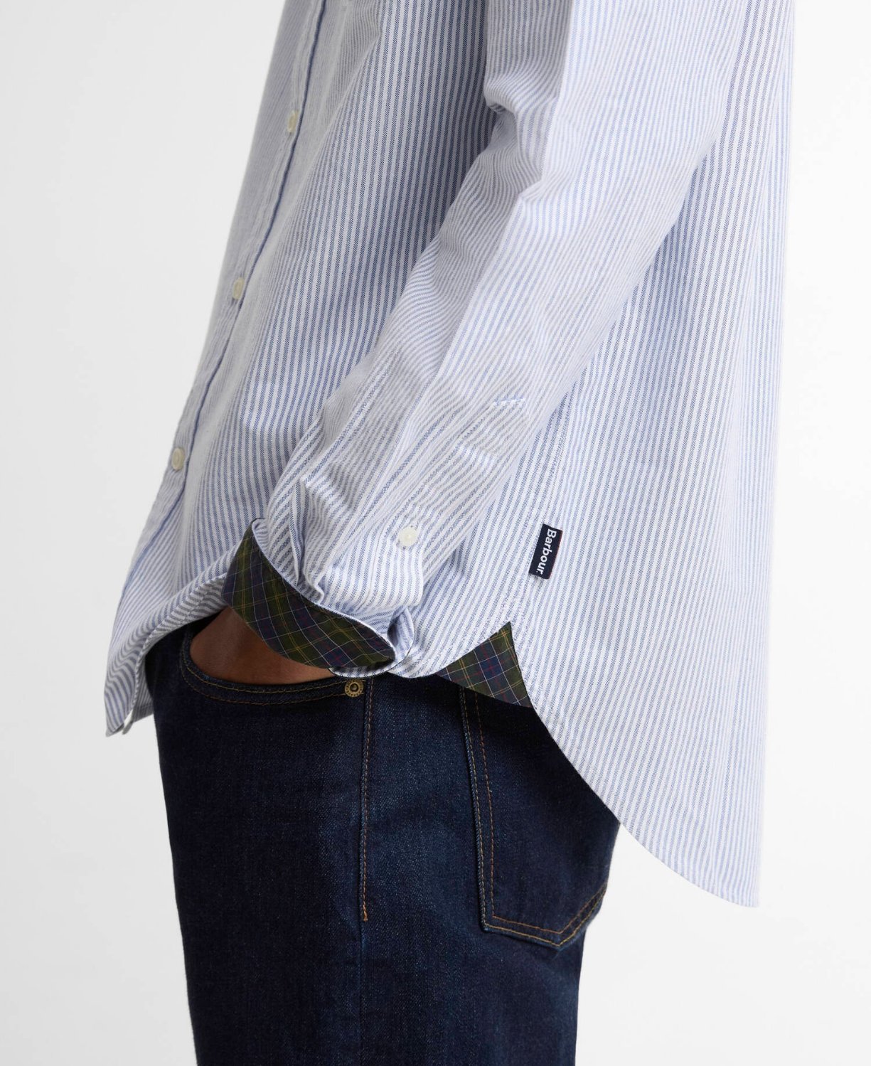 Barbour Authentic Striped Oxford Gömlek