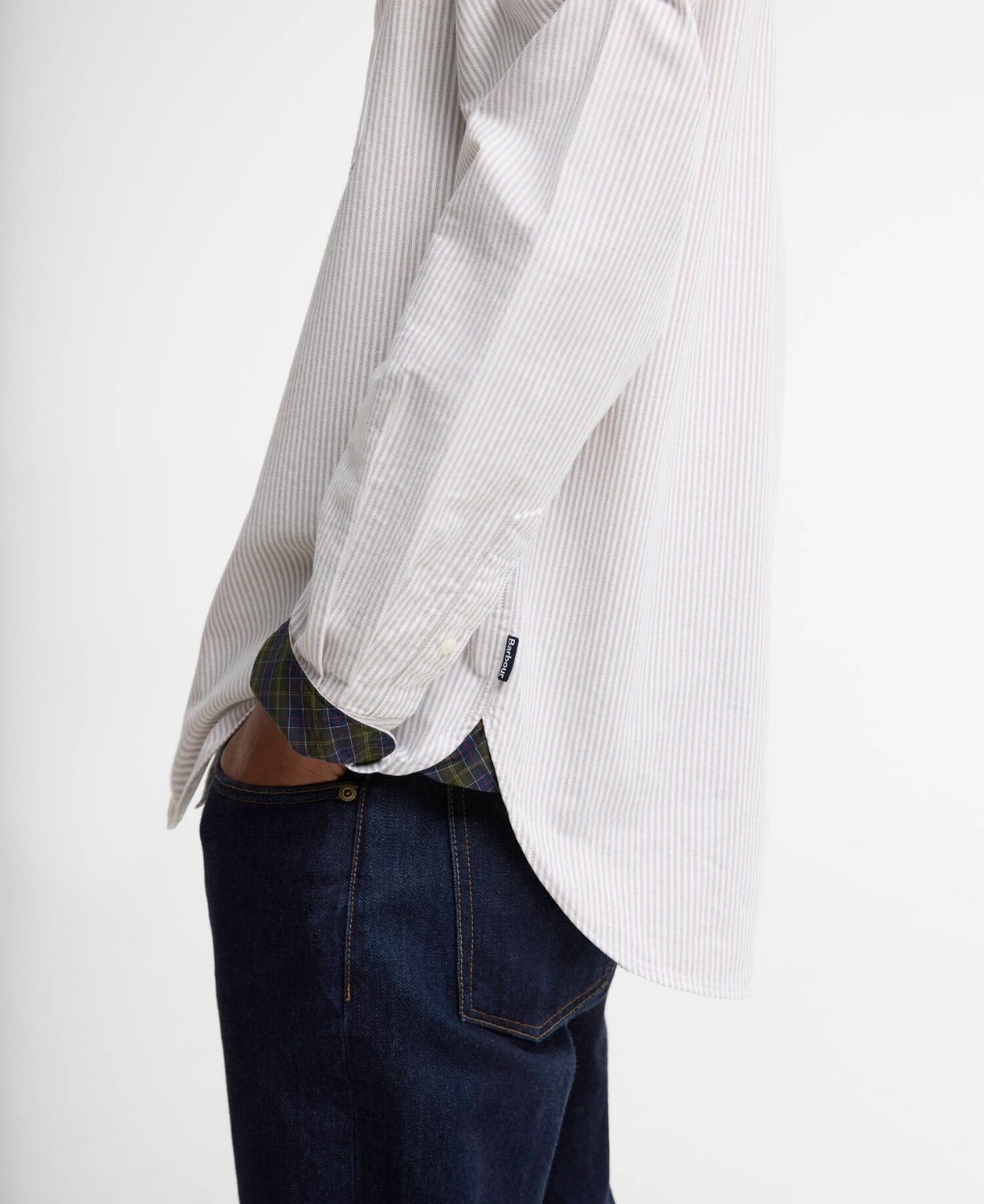 Barbour Authentic Striped Oxford Gömlek