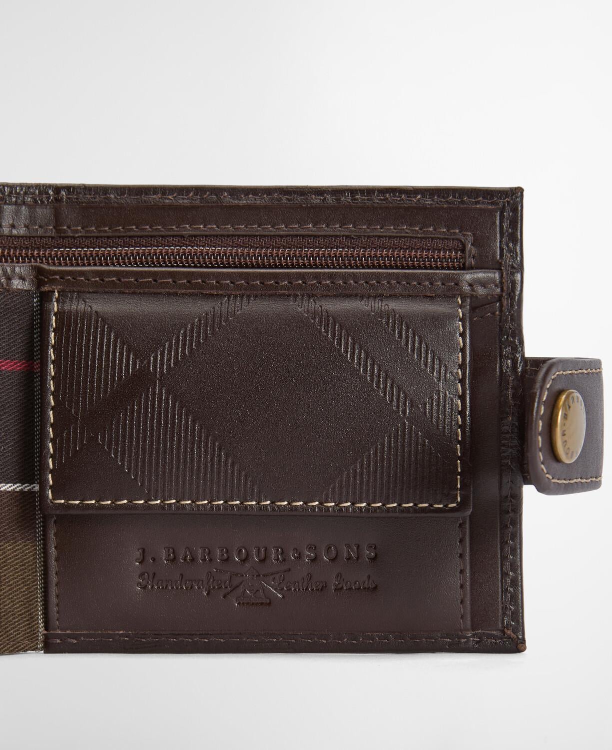 Barbour Bamburgh Deboss Deri Cüzdan