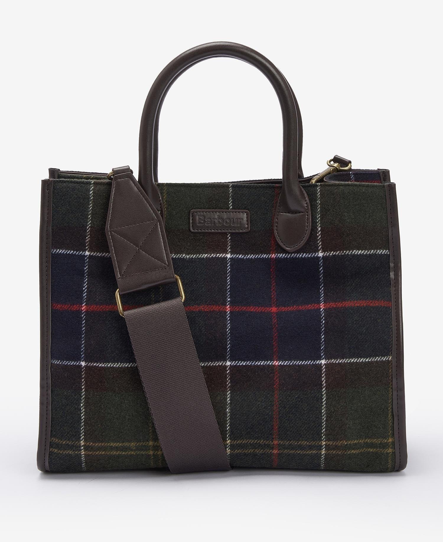 Barbour Barrhill Tartan Omuz Çantası