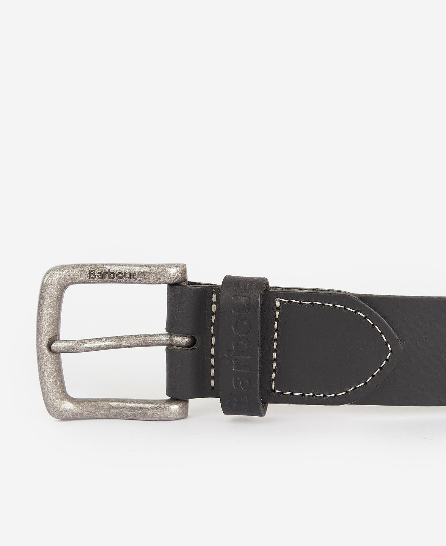 Barbour Billfold Deri Kemer & Cüzdan Hediye Seti
