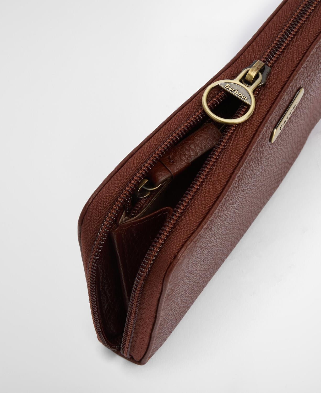 Barbour Birch Leather Matinee Cüzdan
