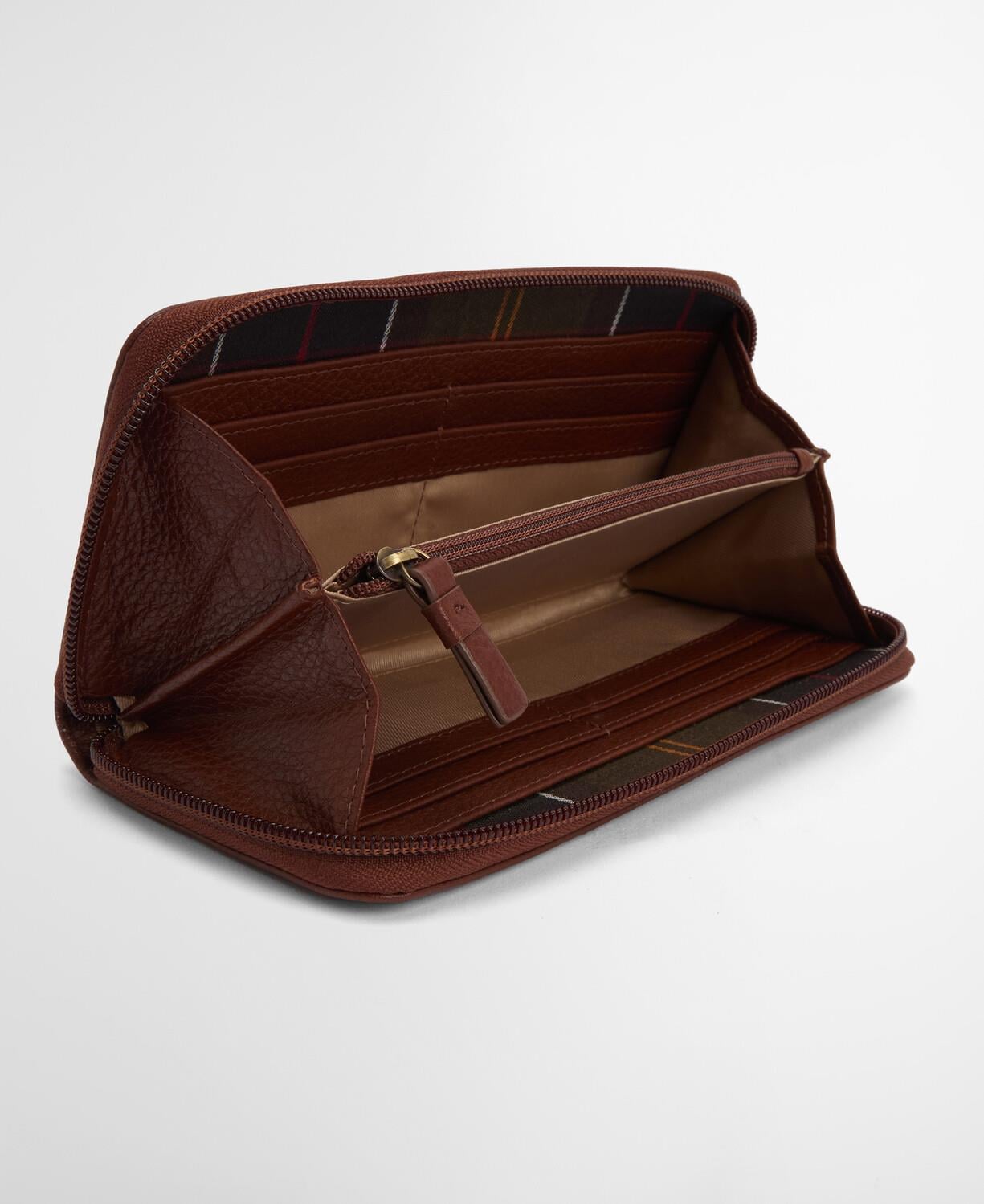 Barbour Birch Leather Matinee Cüzdan
