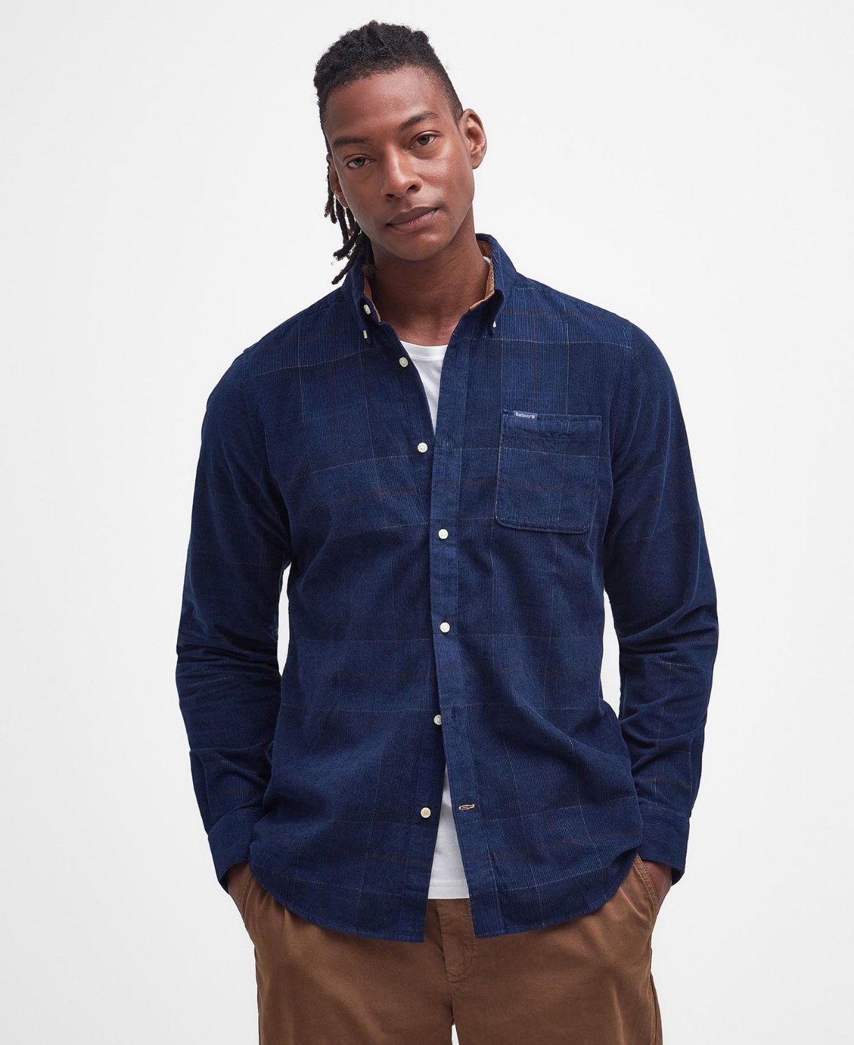 Barbour Blair Tailored Tartan Cord Gömlek