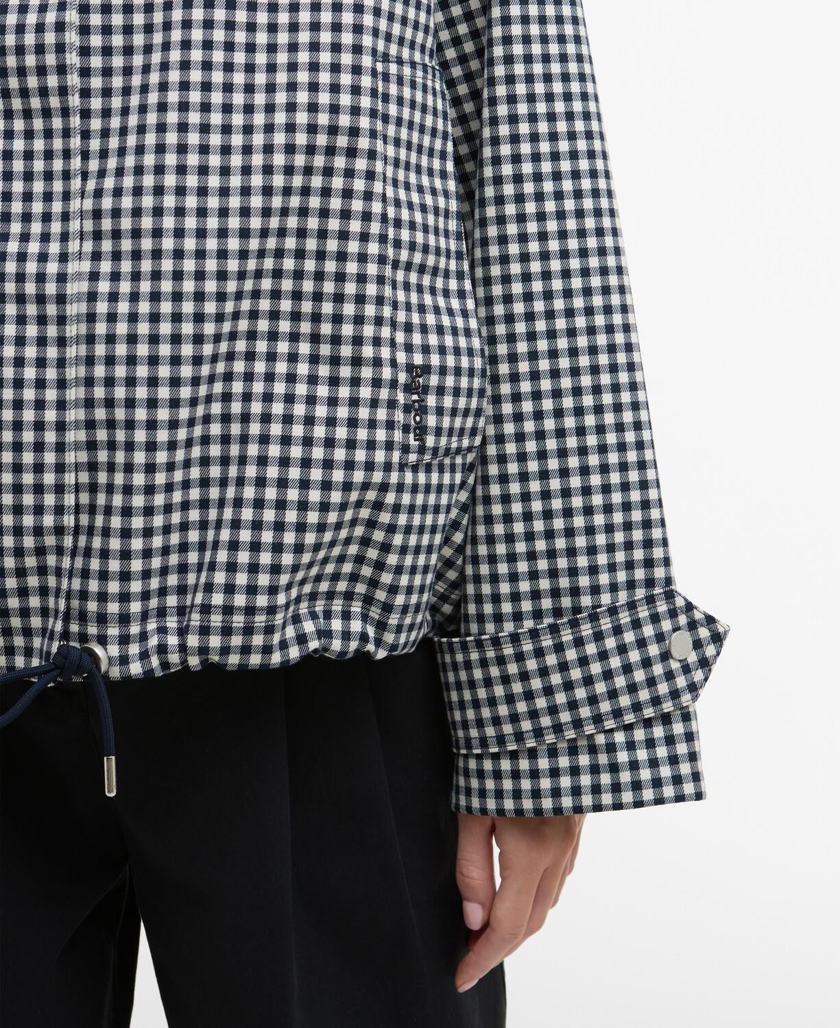 Barbour Bronwyn Check Showerproof Ceket