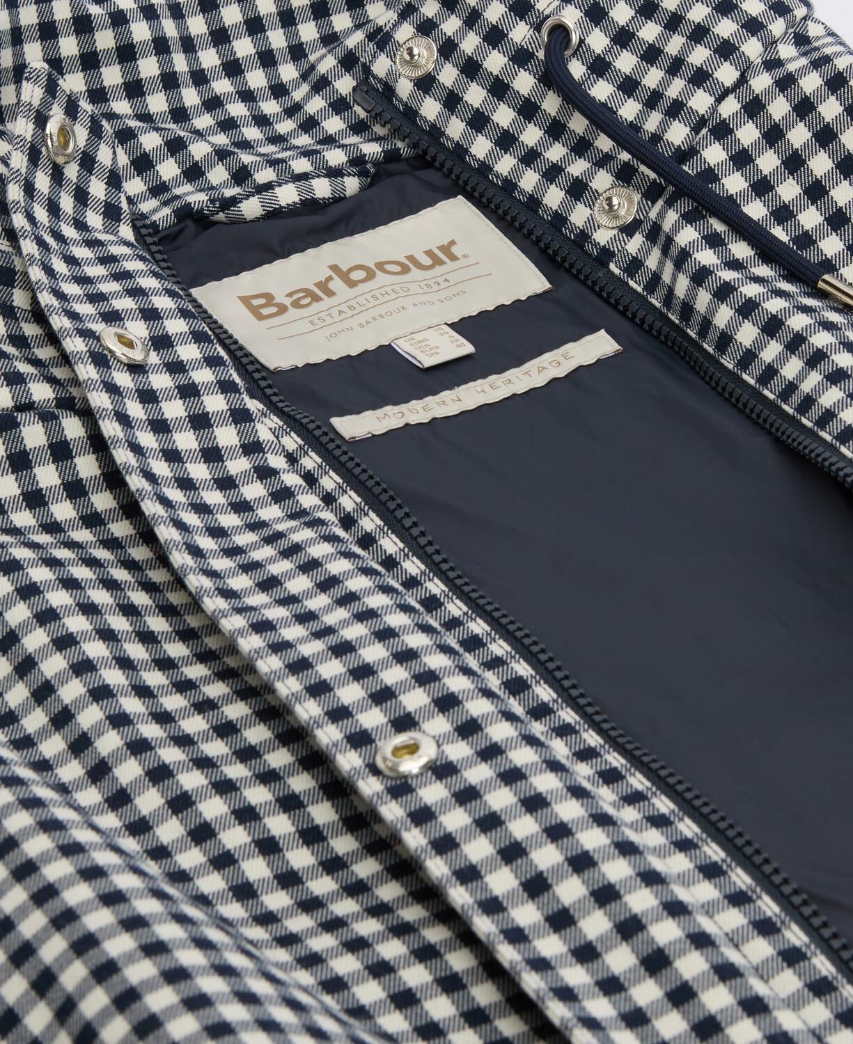 Barbour Bronwyn Check Showerproof Ceket