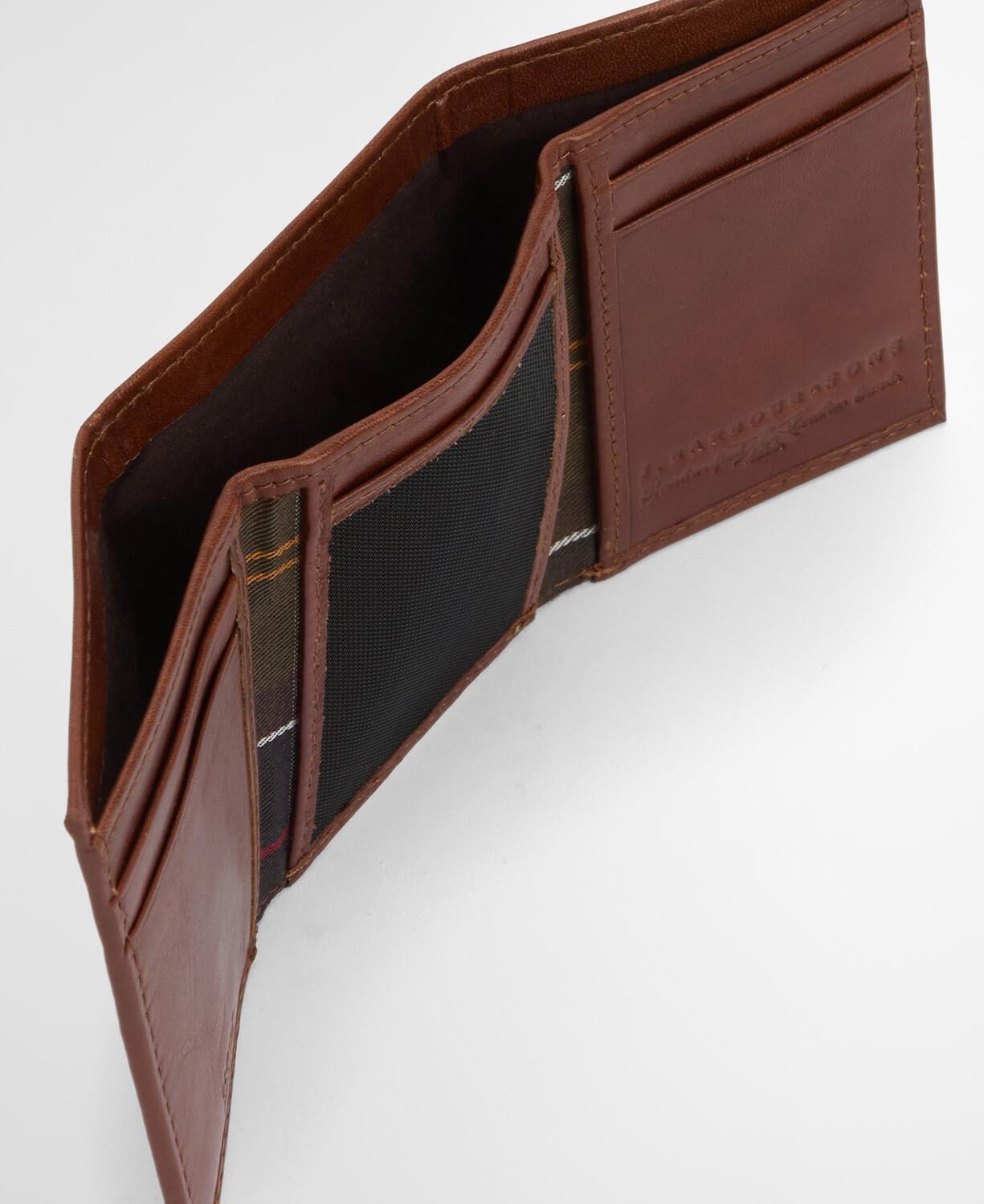 Barbour Bywell Deri Bi Fold Cüzdan