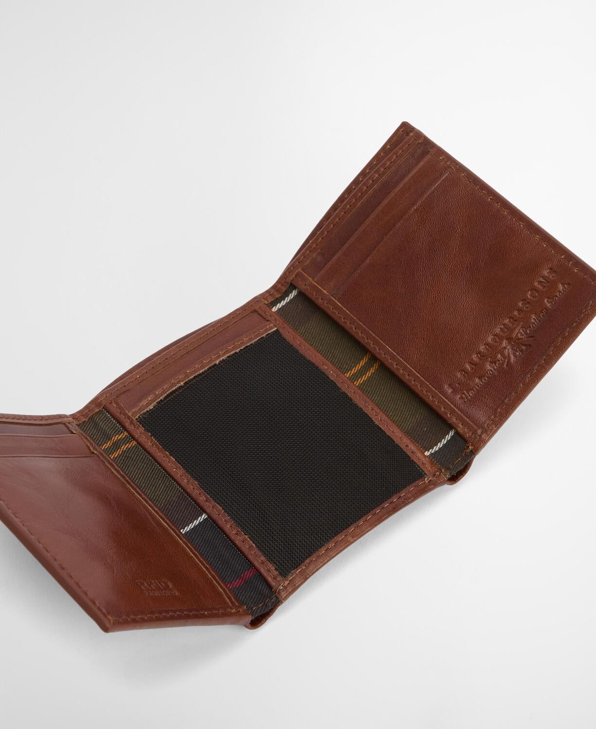 Barbour Bywell Deri Bi Fold Cüzdan