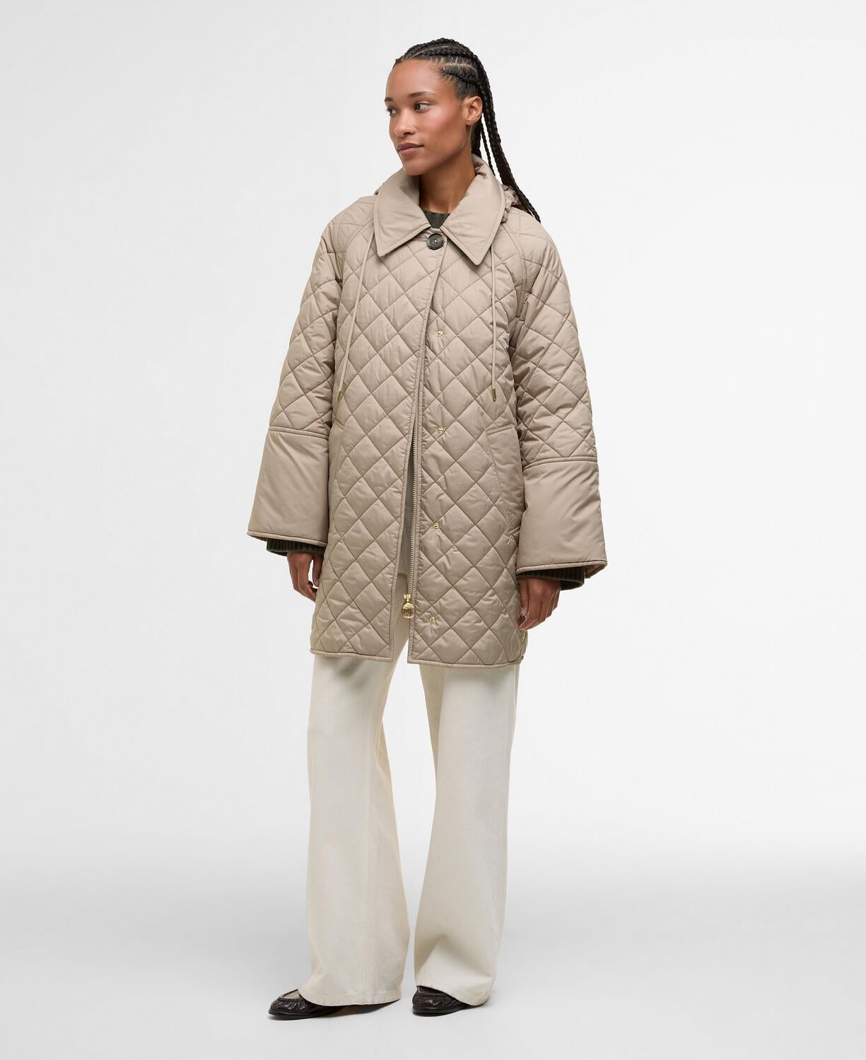 Barbour Cara Kapitone Ceket