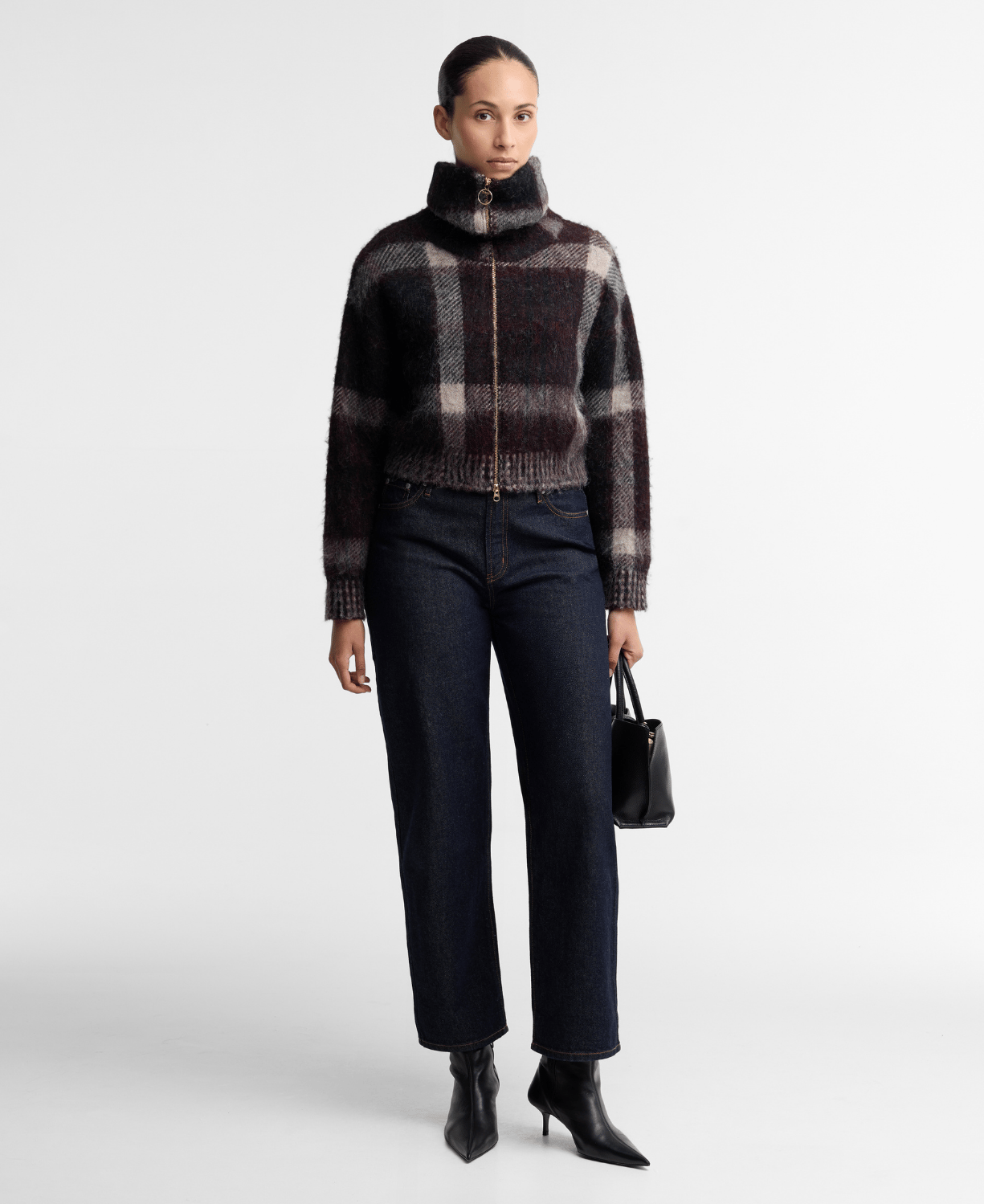 Barbour Carville Knitted Zip Hırka