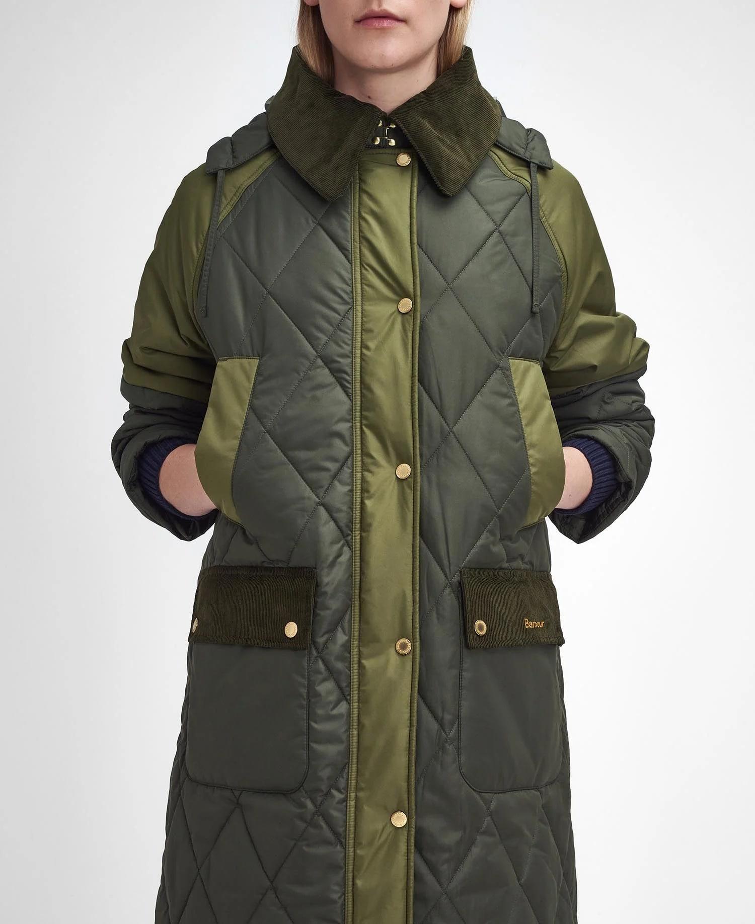 Barbour Cookston Kapitone Ceket