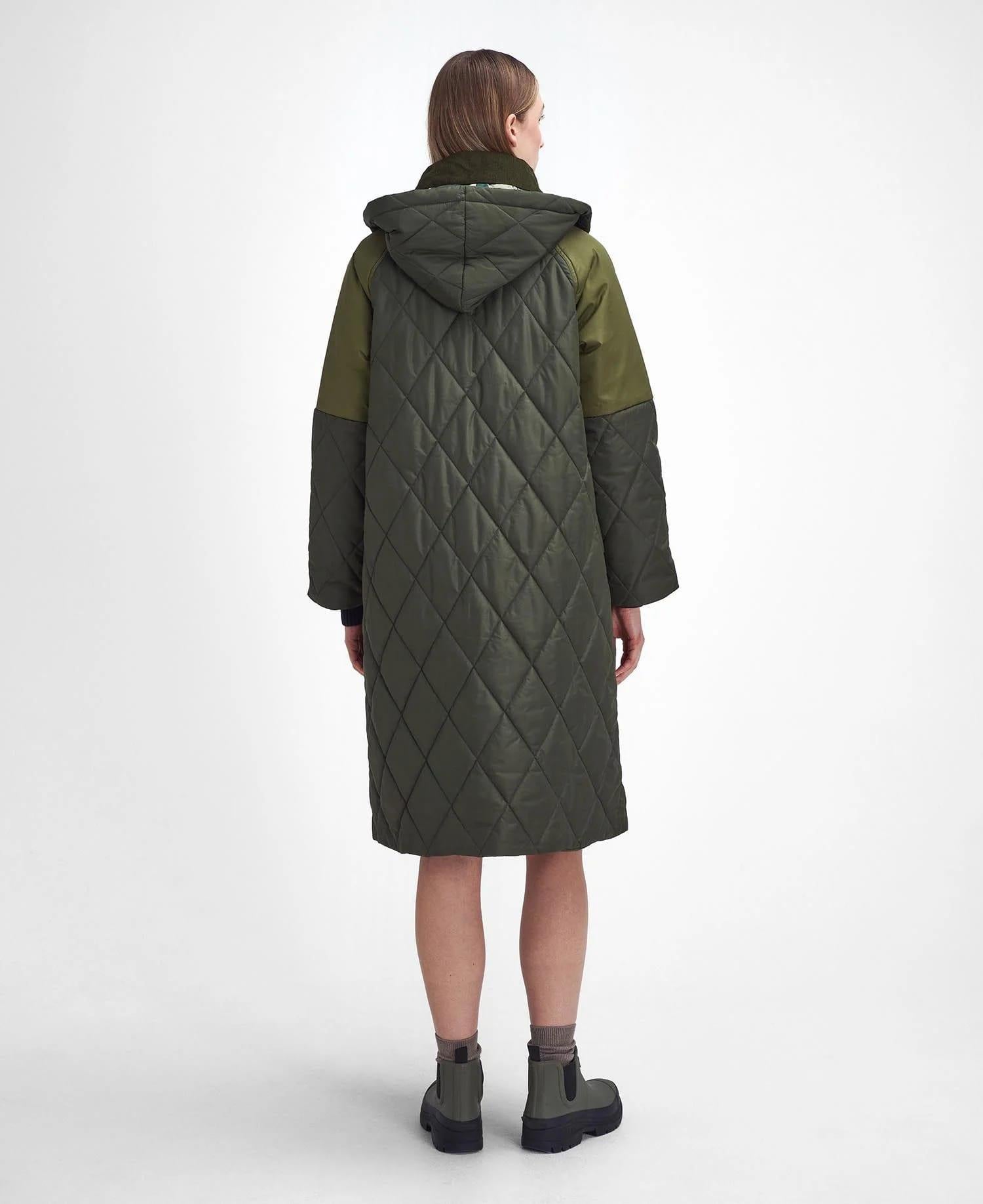 Barbour Cookston Kapitone Ceket