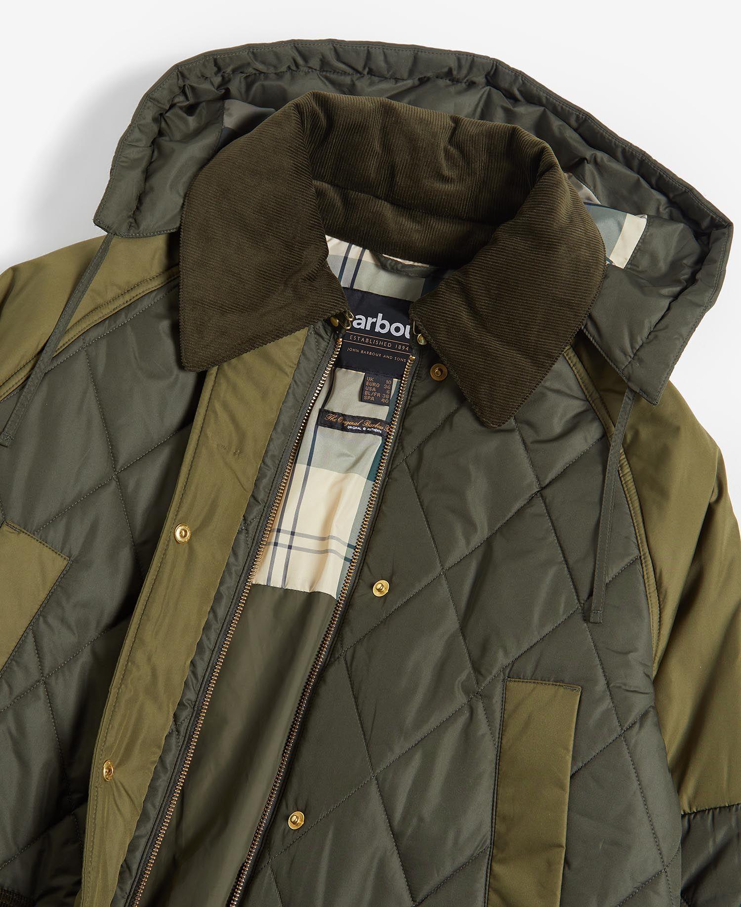 Barbour Cookston Kapitone Ceket