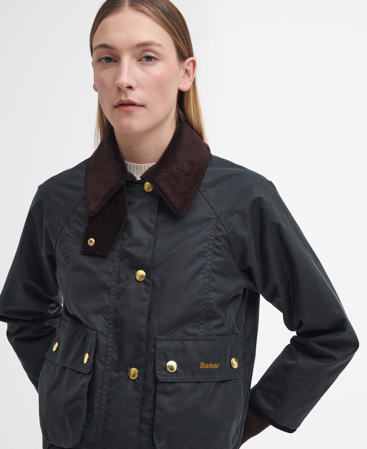 Barbour Cropped Beadnell Yağlı Ceket