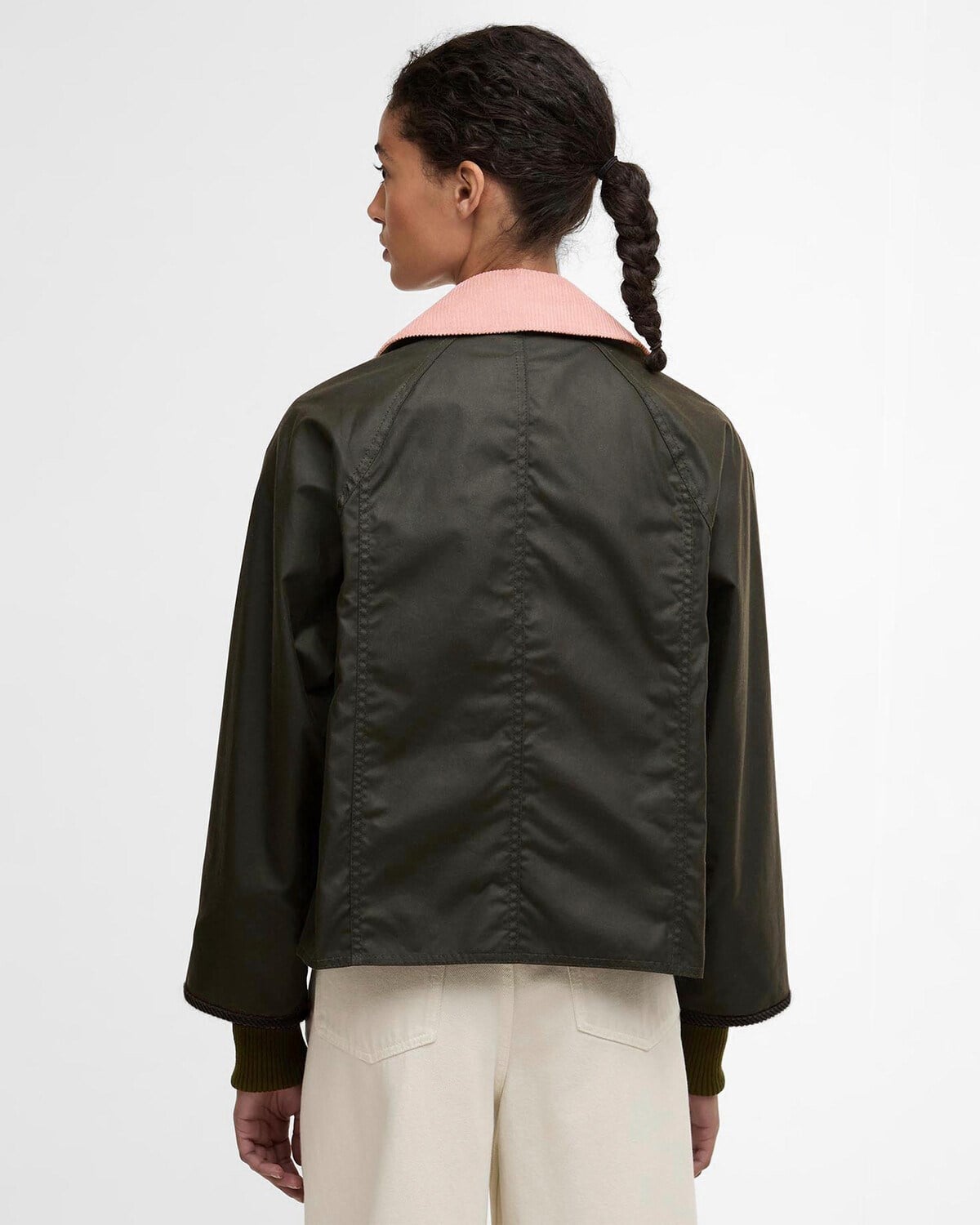 Barbour Cropped Beadnell Yağlı Ceket
