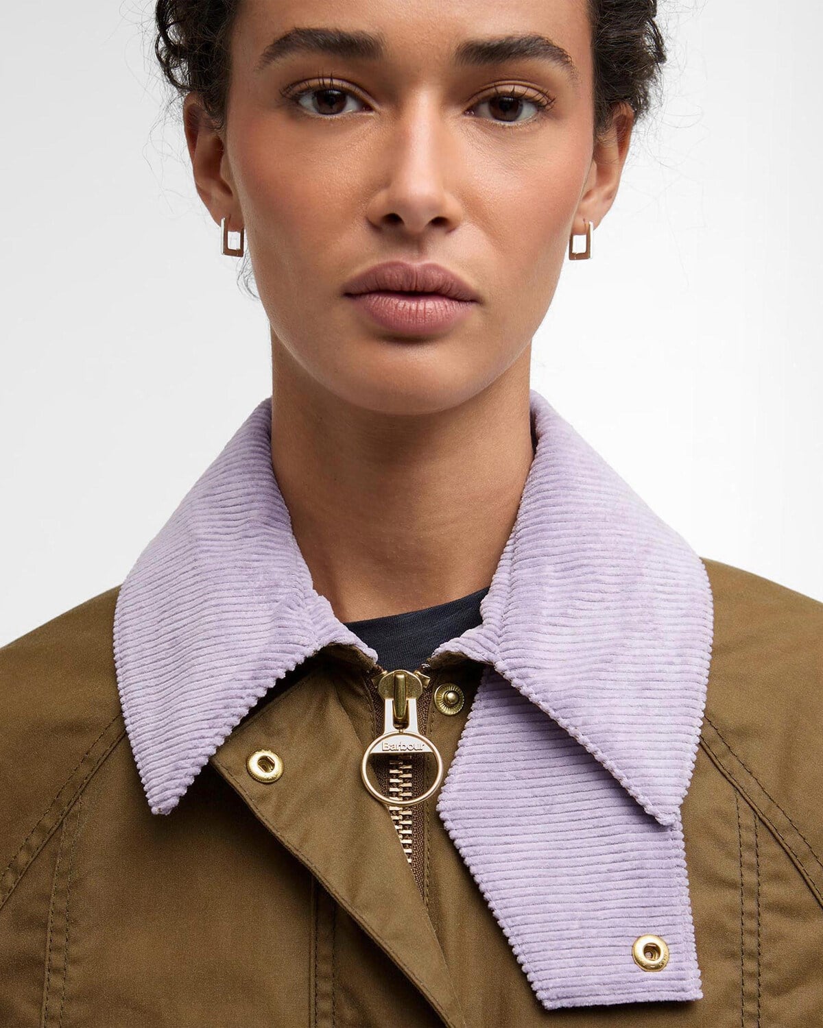 Barbour Cropped Beadnell Yağlı Ceket