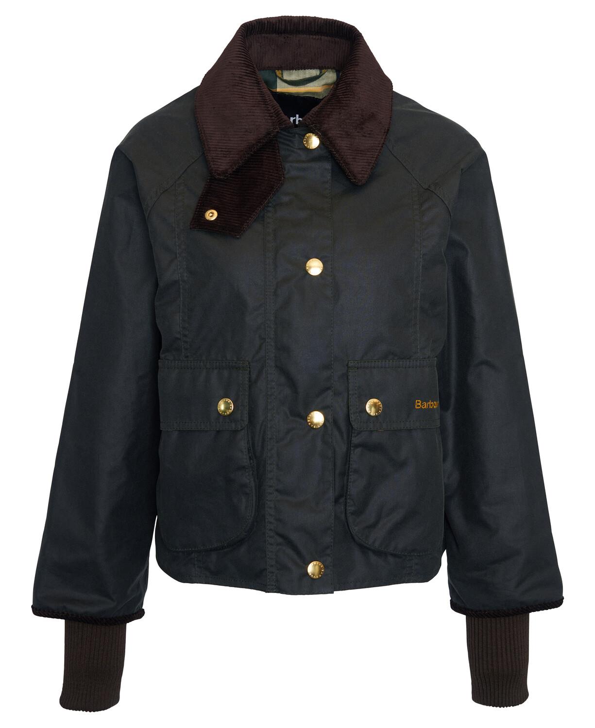Barbour Cropped Beadnell Yağlı Ceket