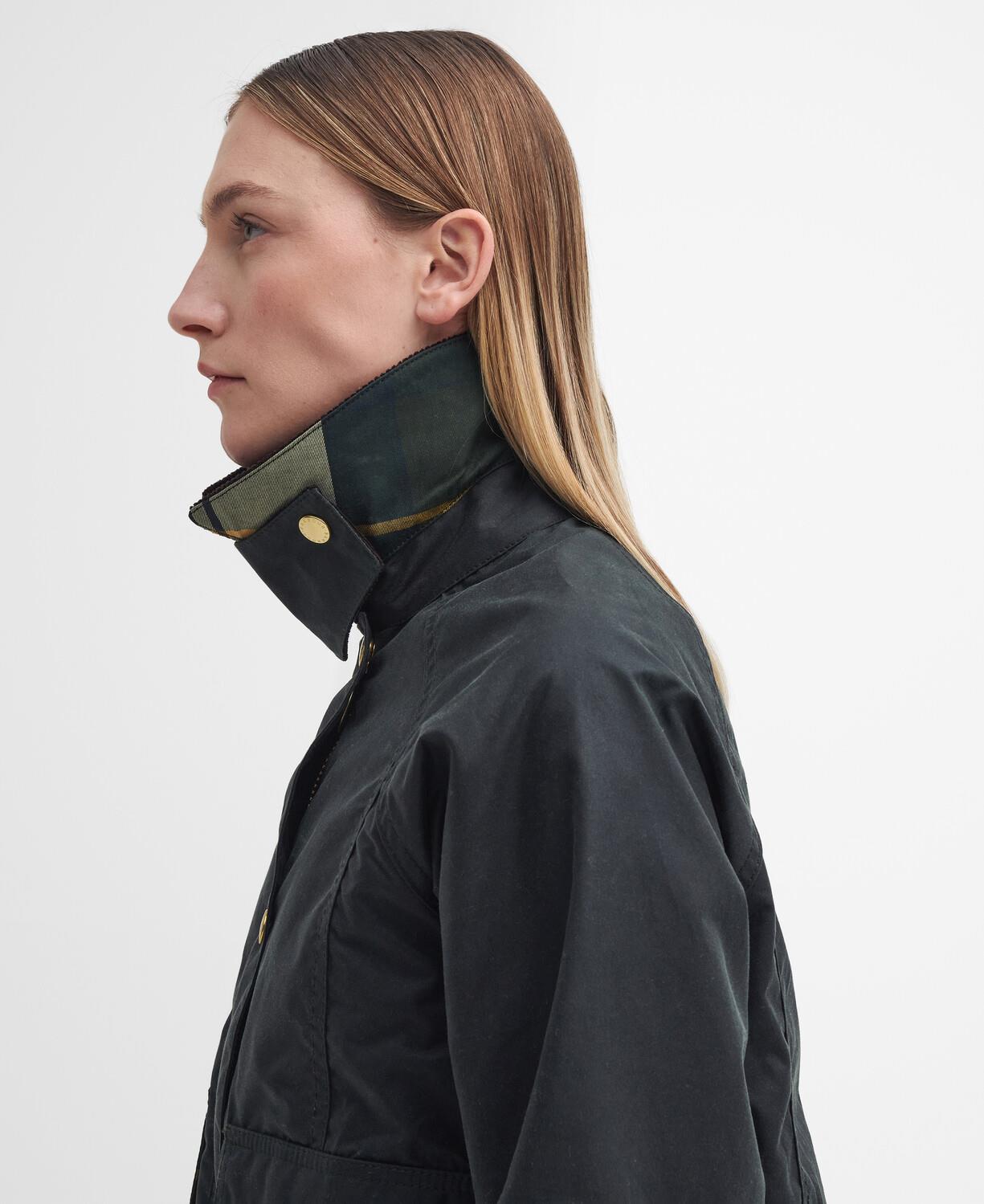 Barbour Cropped Beadnell Yağlı Ceket