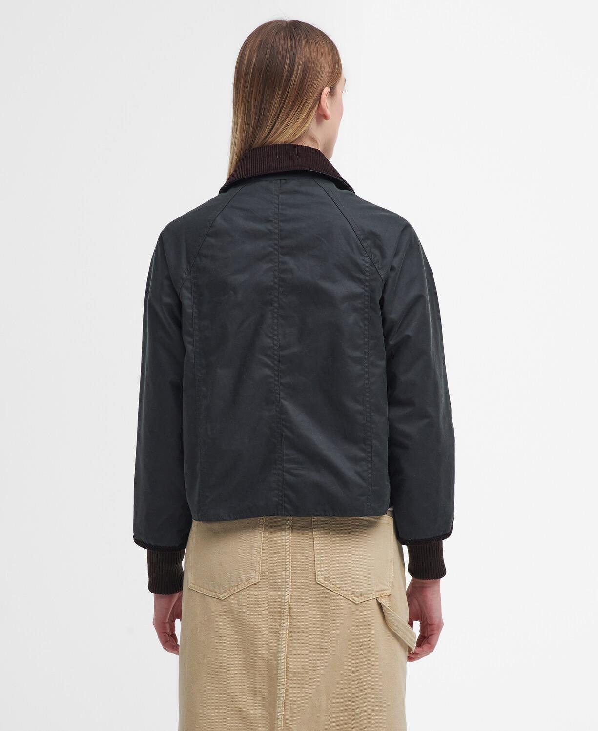 Barbour Cropped Beadnell Yağlı Ceket
